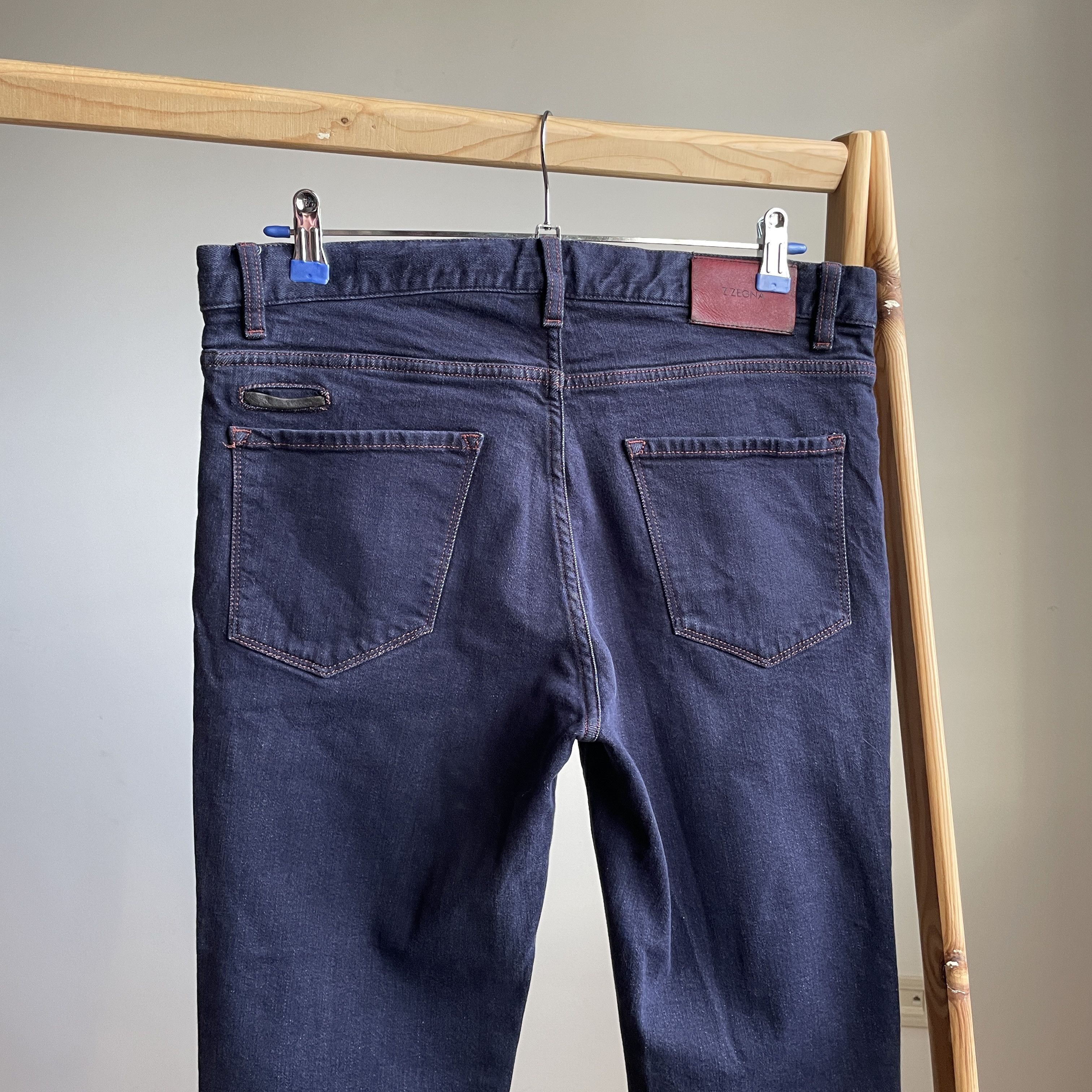 Z Zegna Z Zegna Slim Fit Denim Size 33 Size US 33 - 4 Thumbnail