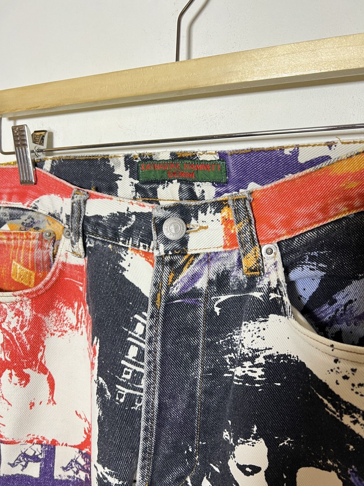 Katharine Hamnett London katharine hamnett 80s 90s y2k punk pants Size US 33 - 4 Thumbnail