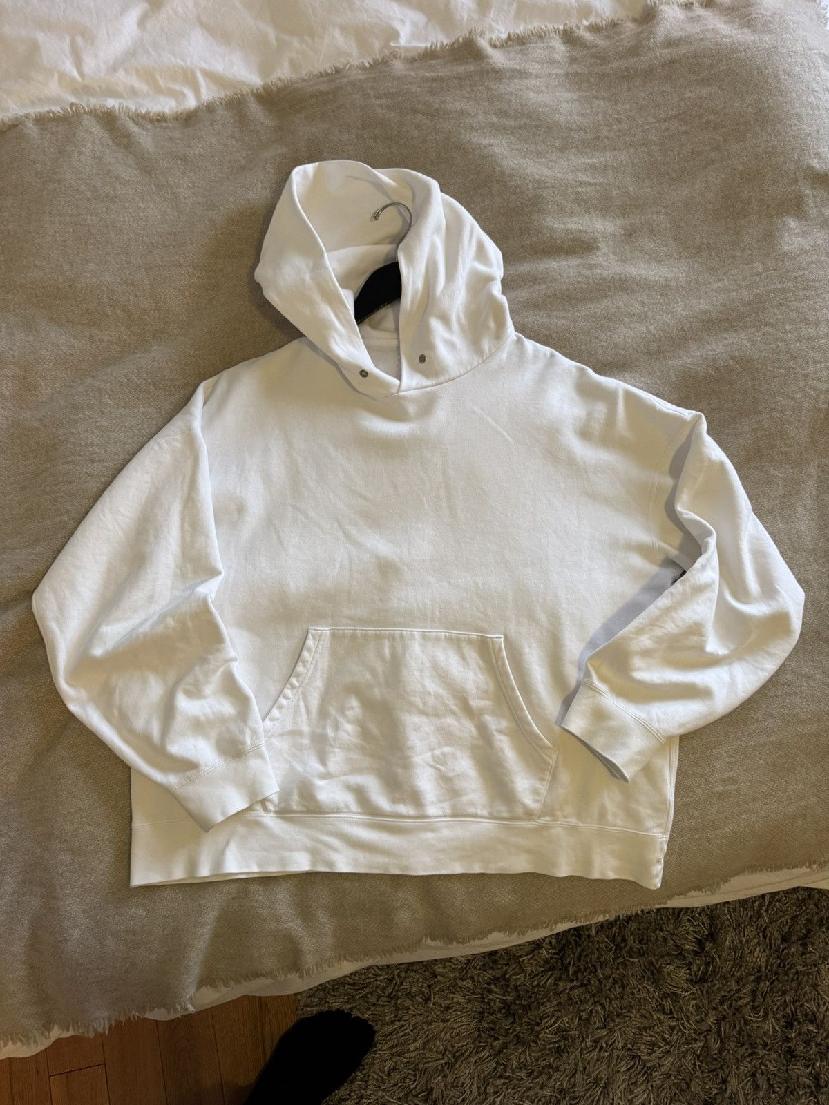 Pre-owned Visvim Jumbo Sb Hoodie In White