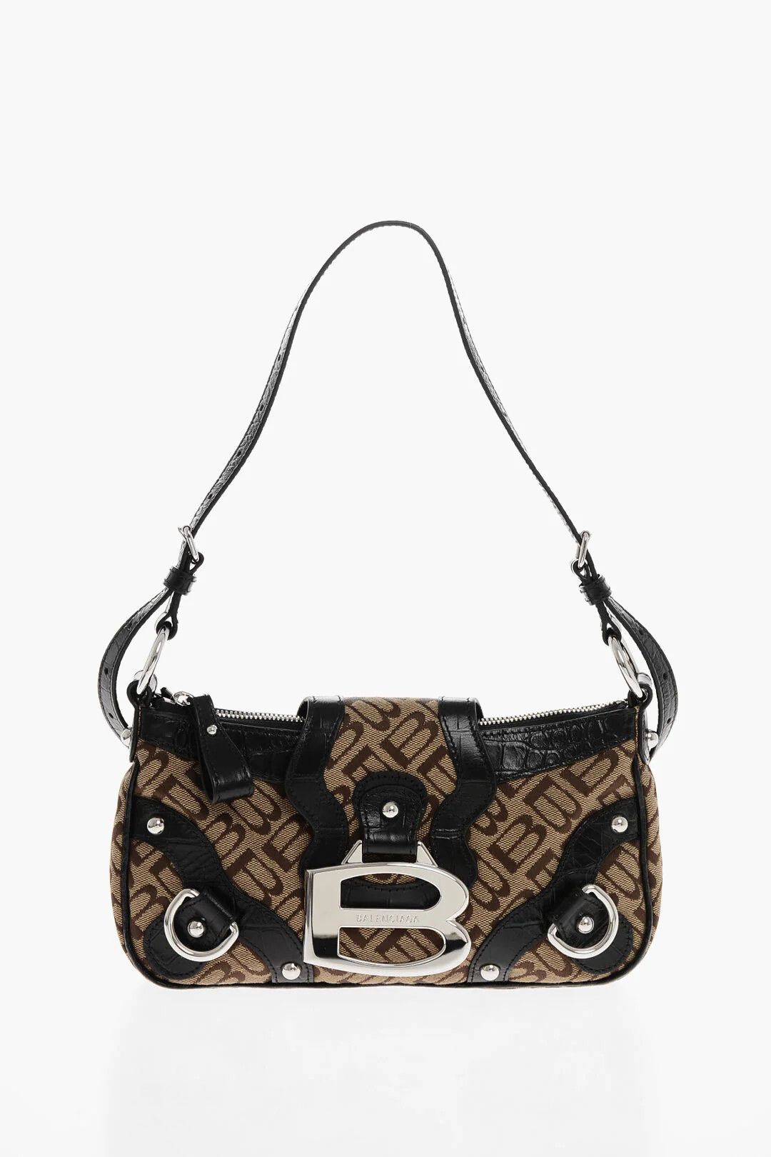 Balenciaga og1mm0326 Size: OS / Canvas Mini Bag in Brown Size ONE SIZE - 1 Thumbnail