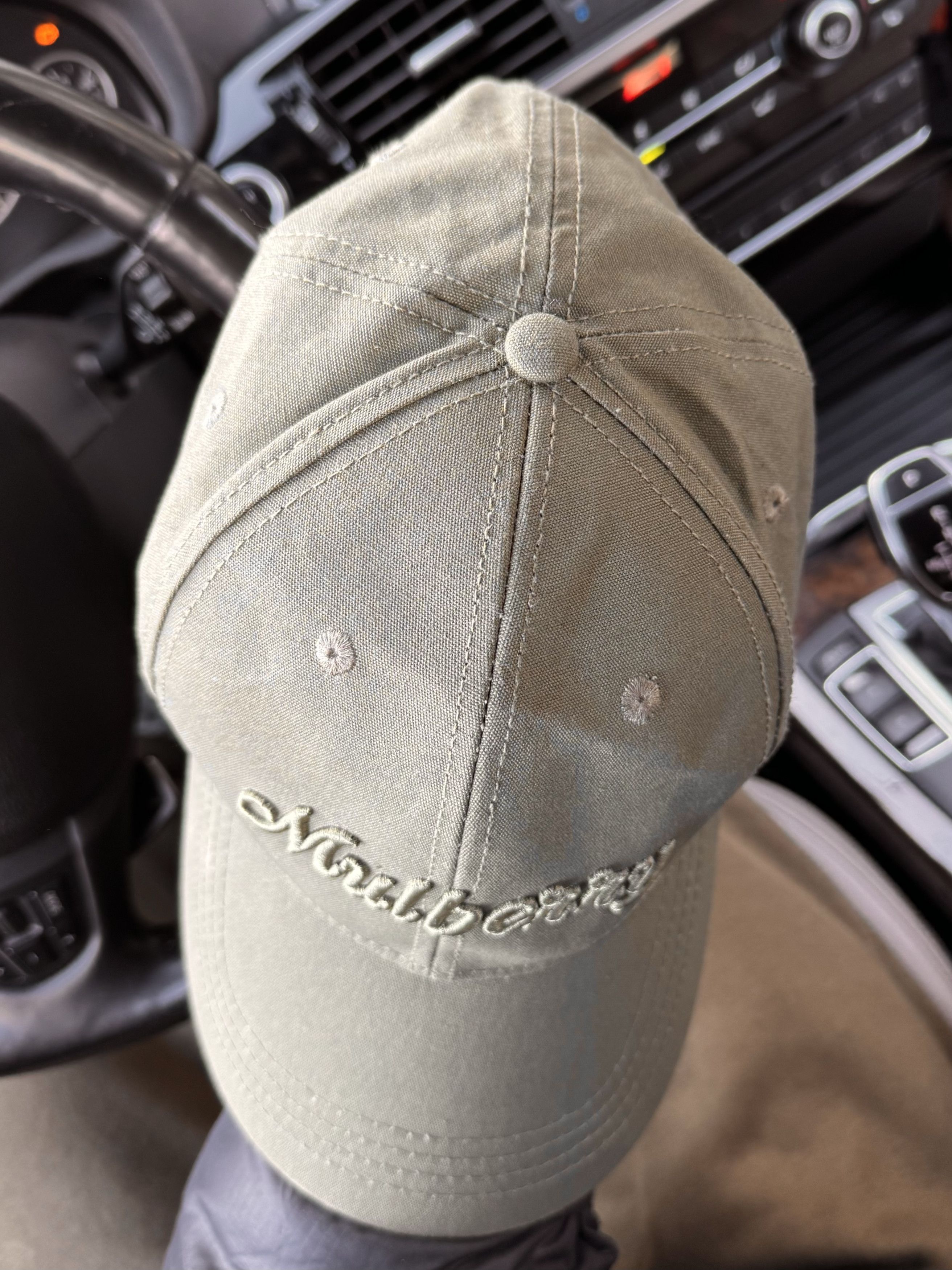 Mulberry Mulberry Embroidered Logo Baseball Cap Hat Size ONE SIZE - 4 Thumbnail
