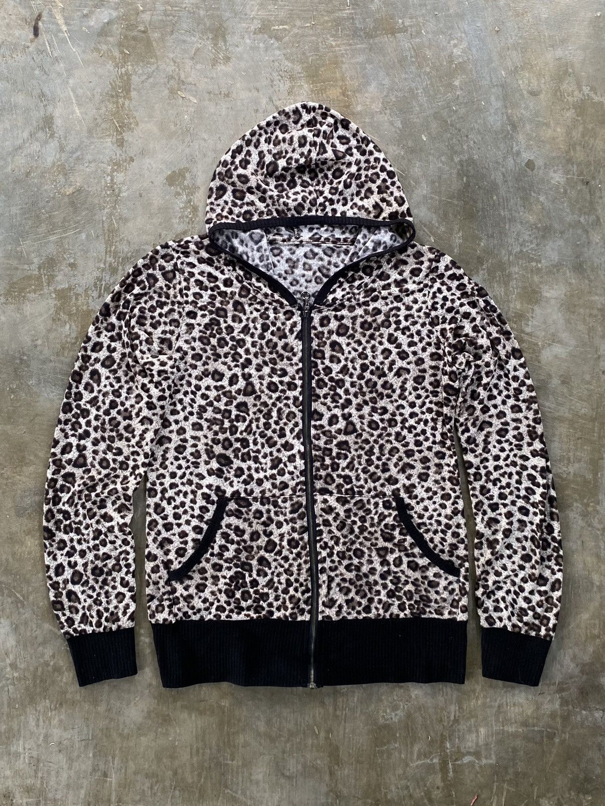 Y2K Leopard Hoodie