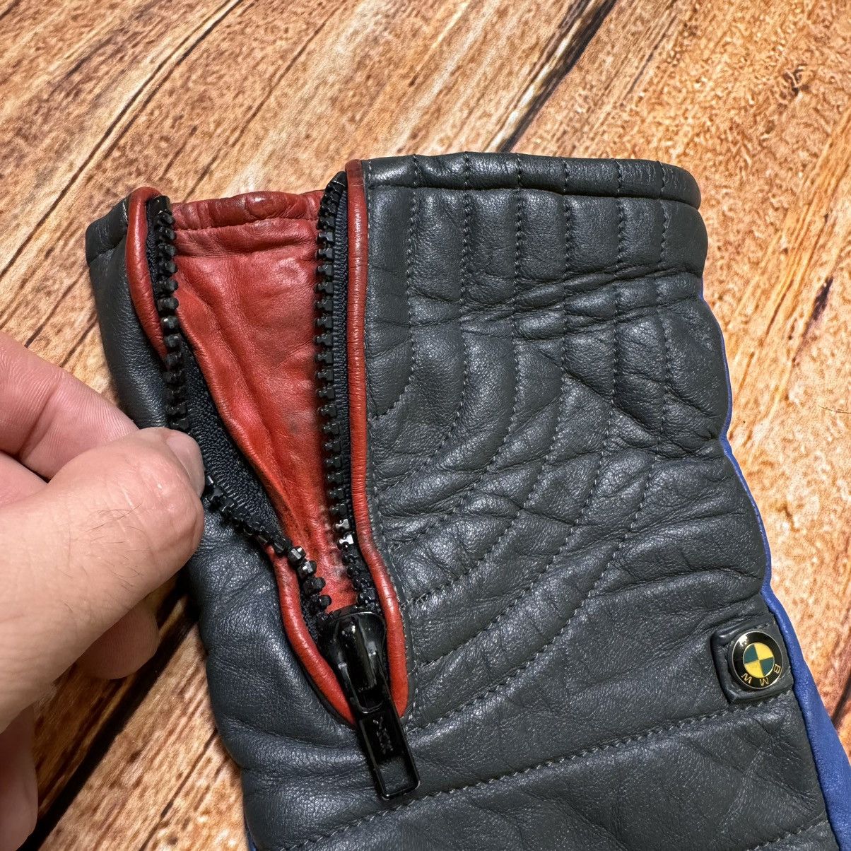 Vintage leather gloves BMW racing west Germany