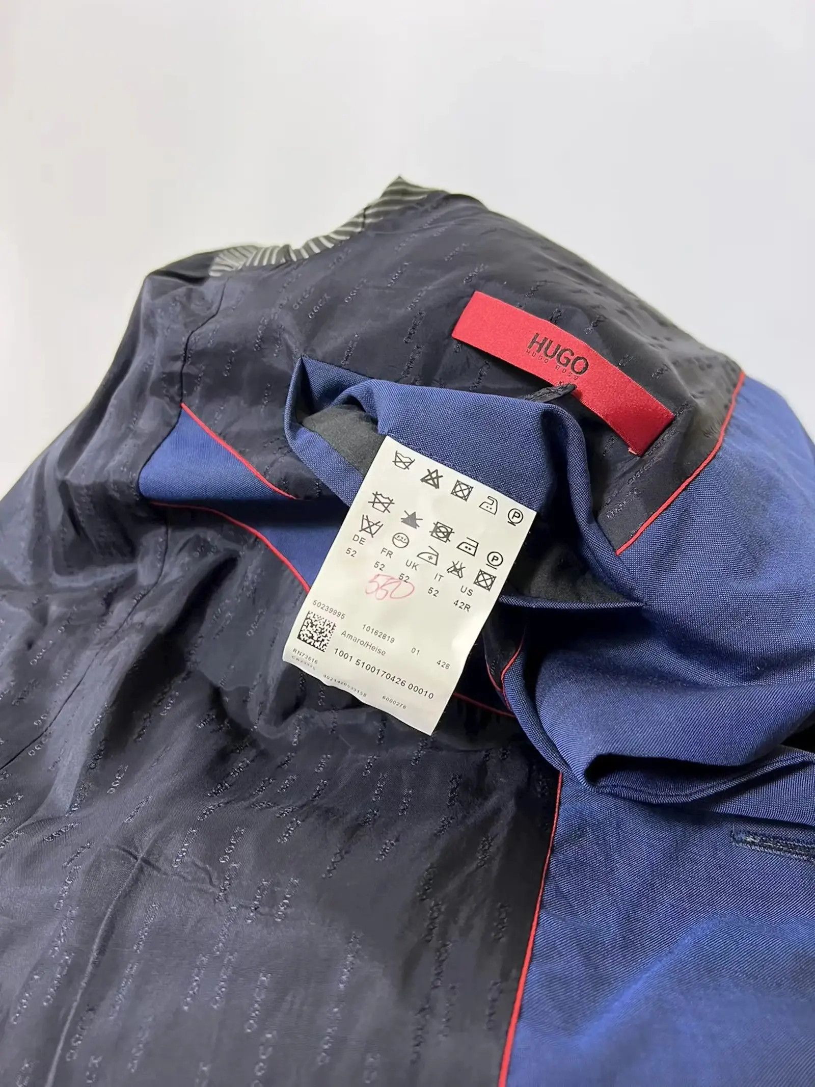 Designer × Hugo Boss Hugo Boss blazer jacket Size 42S - 4 Thumbnail