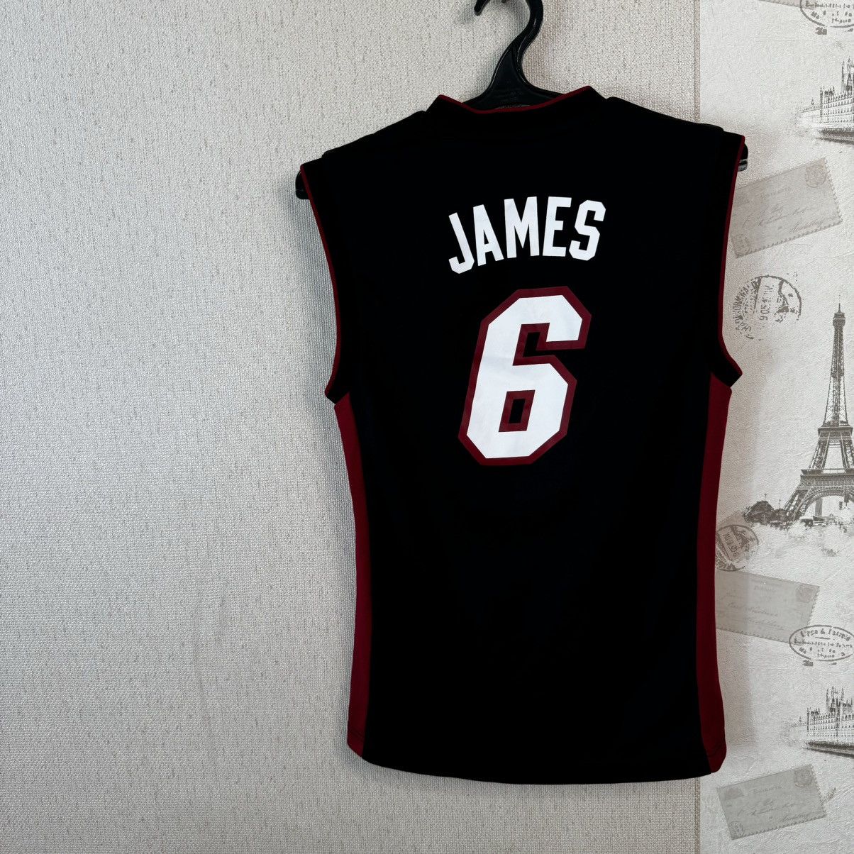 Adidas × NBA LEBRON JAMES #6 MIAMI HEAT ADIDAS SWINGMAN JERSEY NBA XS Size US XS / EU 42 / 0 - 12 Thumbnail