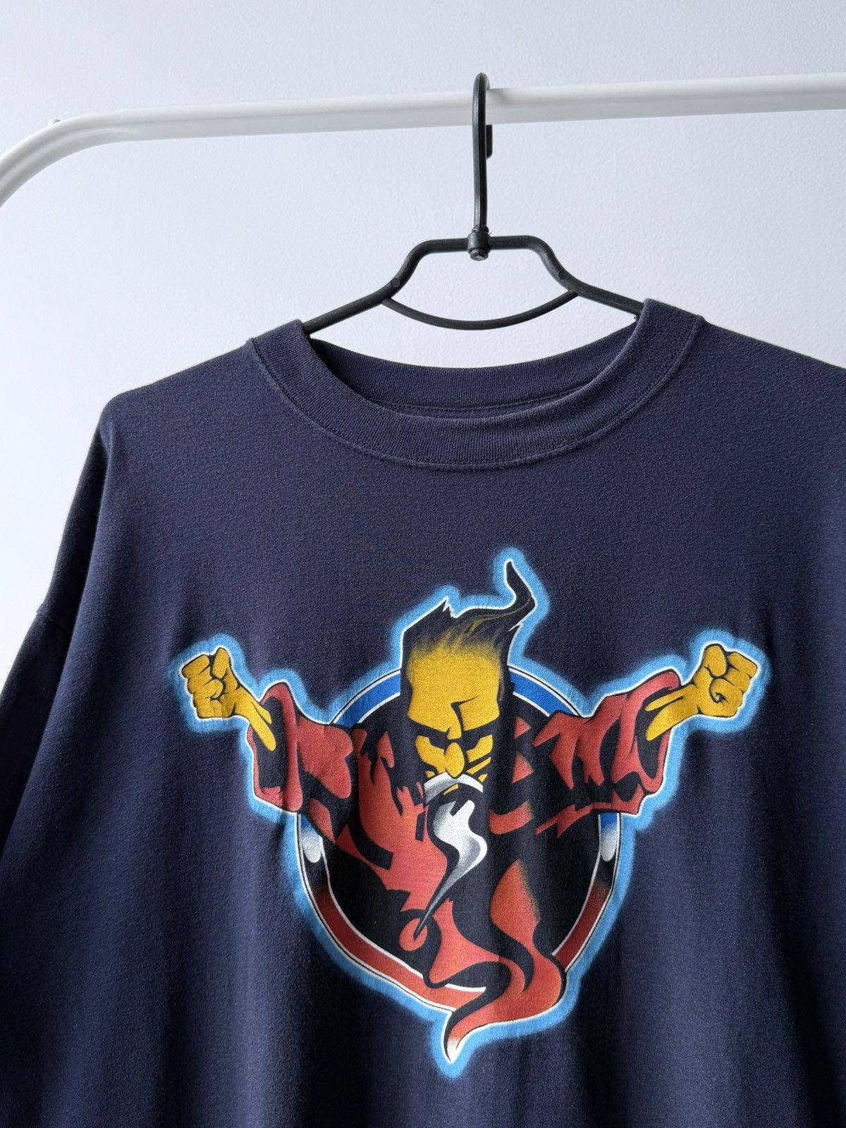 Thunderdome Vintage 90s Thunderdrome Wizard Gabber Band T-Shirt Tee Size US L / EU 52-54 / 3 - 3 Thumbnail