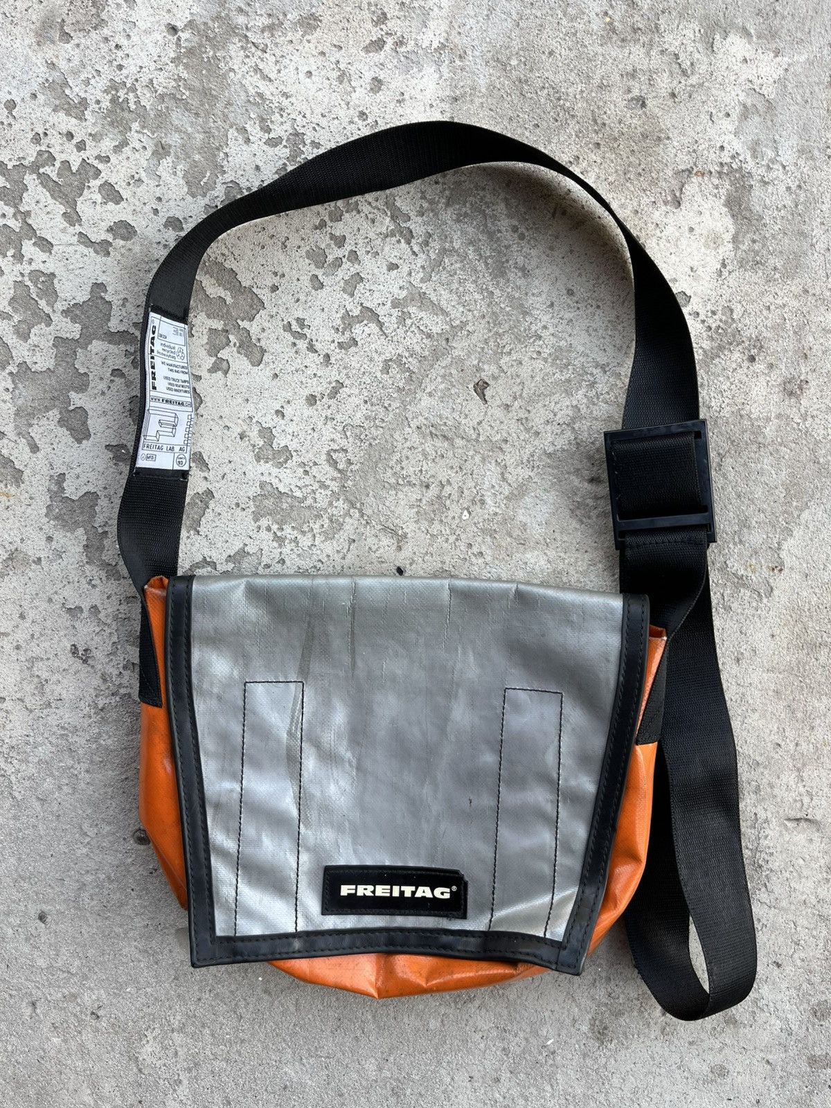 Vintage Freitag F11 Lassie Recycled Messenger Bag Crossbody