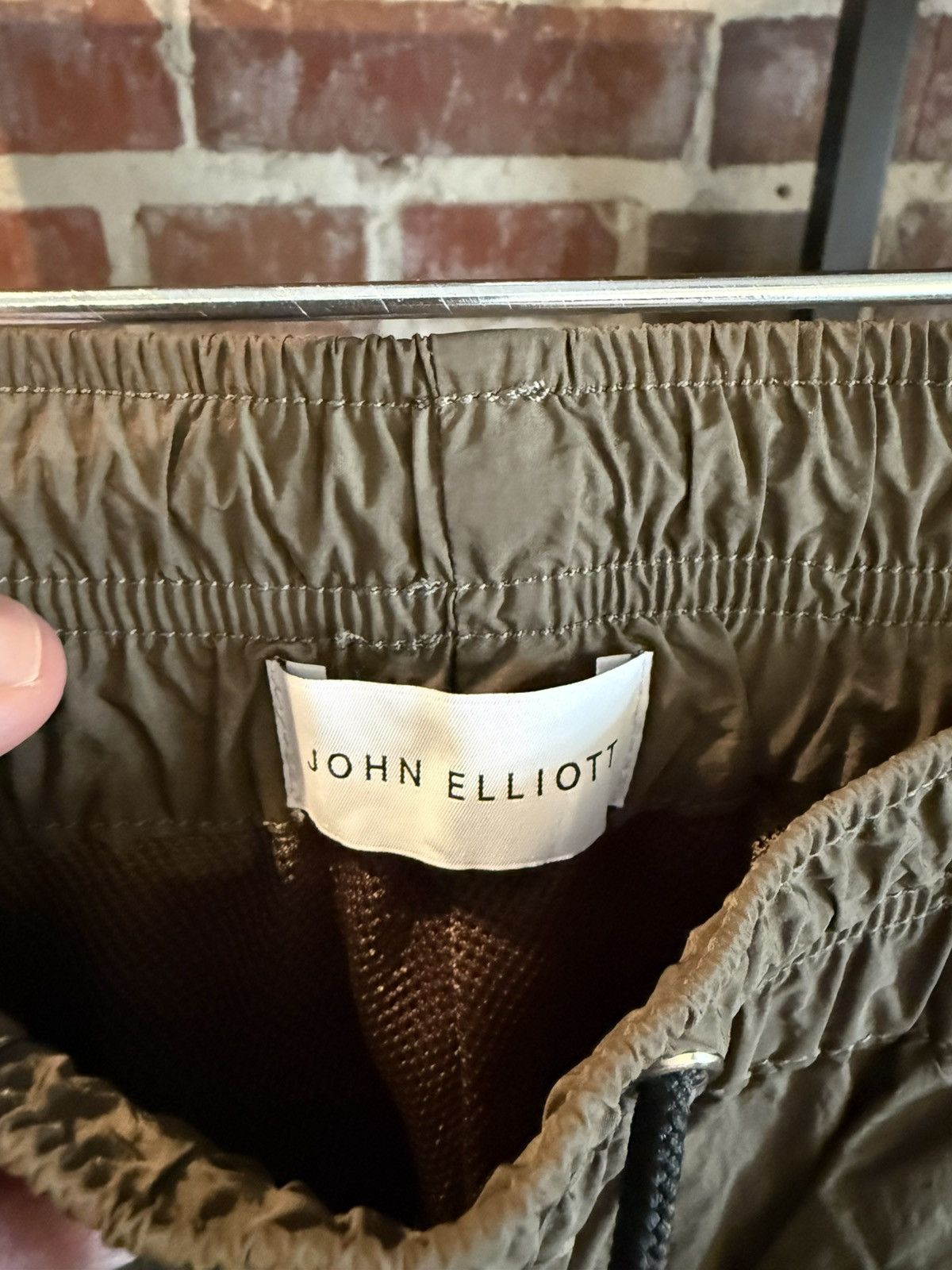 John Elliott Himalayan Nylon Cargo Pants - Olive