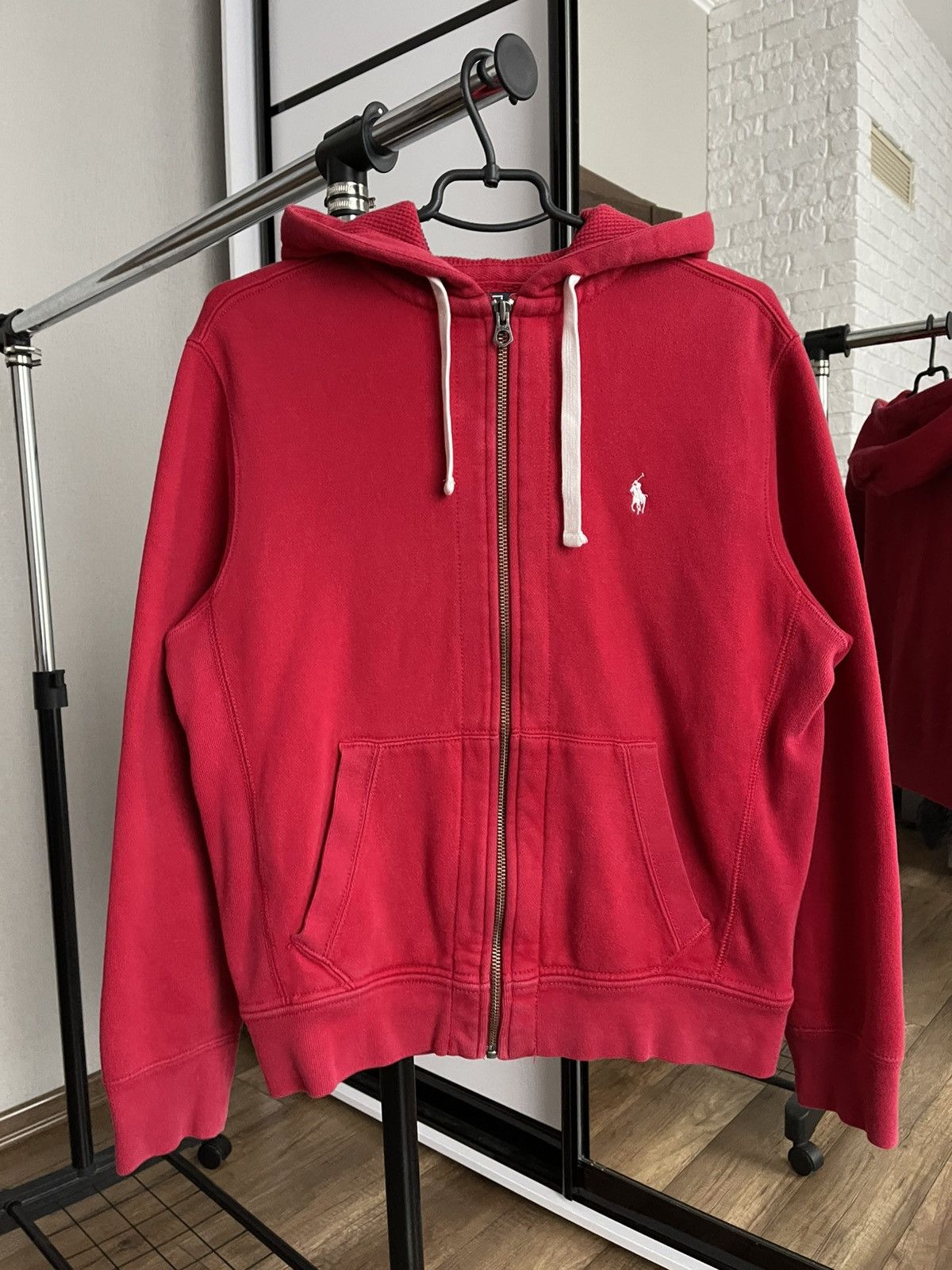 Polo Ralph Lauren RL Vintage Zip Hoodie Pullover 90s