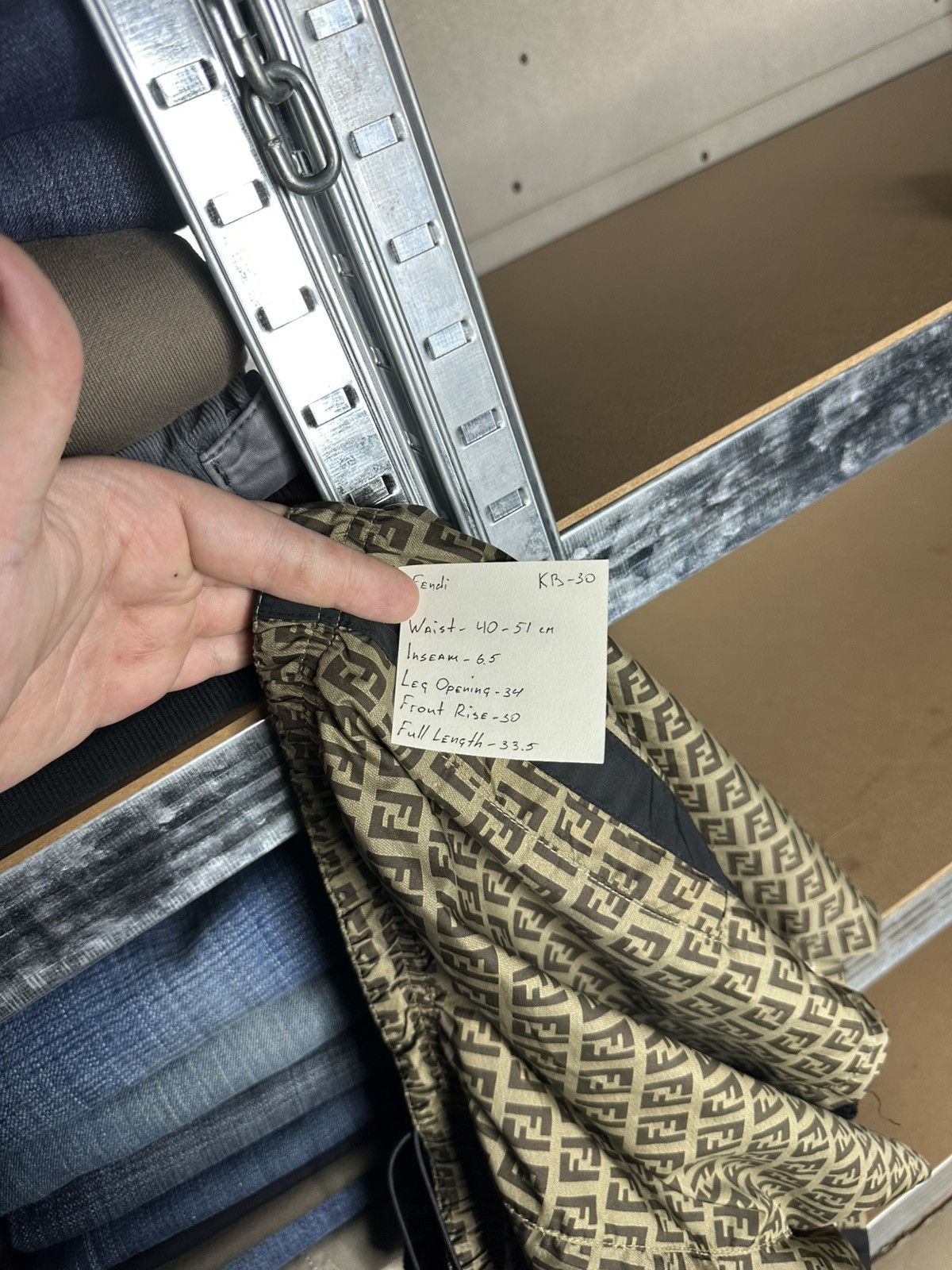 Fendi Fendi FF Monogram Swim Shorts Size 50 Made in Italy Size US 34 / EU 50 - 11 Thumbnail
