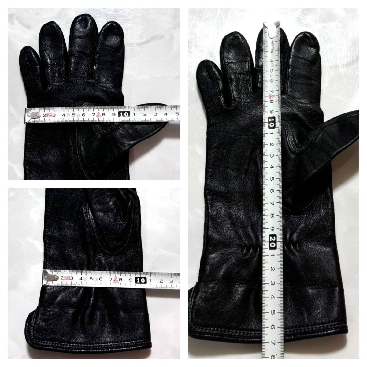 Louis Vuitton Louis Vuitton Damier Graphite switching lamb leather gloves Size ONE SIZE - 4 Thumbnail