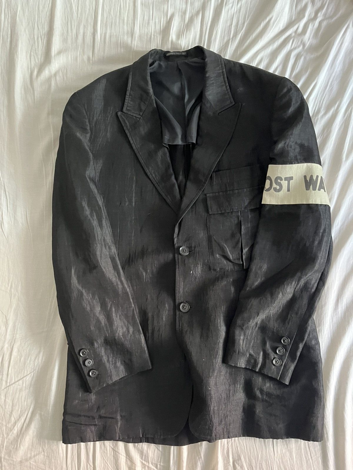 Yohji Yamamoto Yohji Yamamoto SS08 “Lost Way Home” Blazer Size 40L - 1 Thumbnail