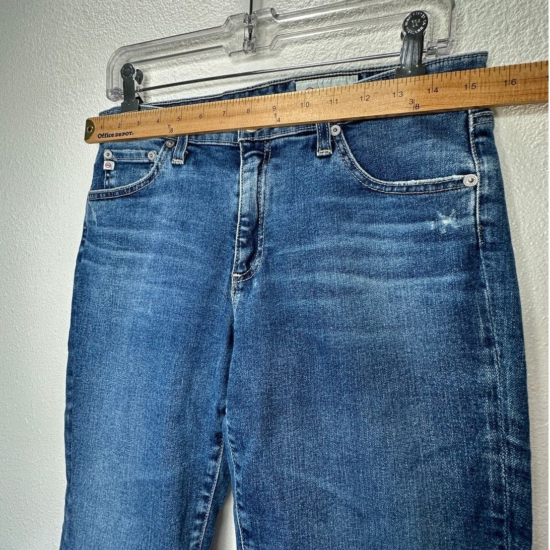 AG Adriano Goldschmied AG-ED Adriano Light Wash Prima Crop Cigarette Leg Jean 30 Size 30" / US 8 / IT 44 - 14 Thumbnail