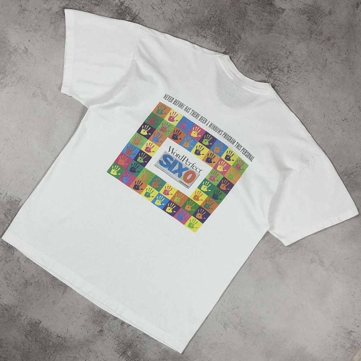 Microsoft Windows SIX.O Word Perfect Microsoft Tee Size US XL / EU 56 / 4 - 1 Thumbnail