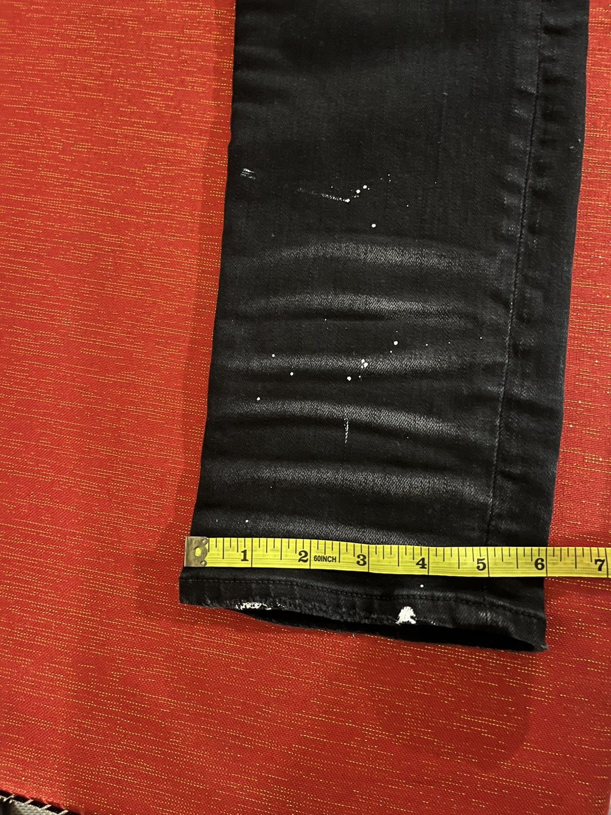 Amiri Amiri Vintage Patch Skinny Jeans Sz 38 Size US 38 / EU 54 - 21 Thumbnail