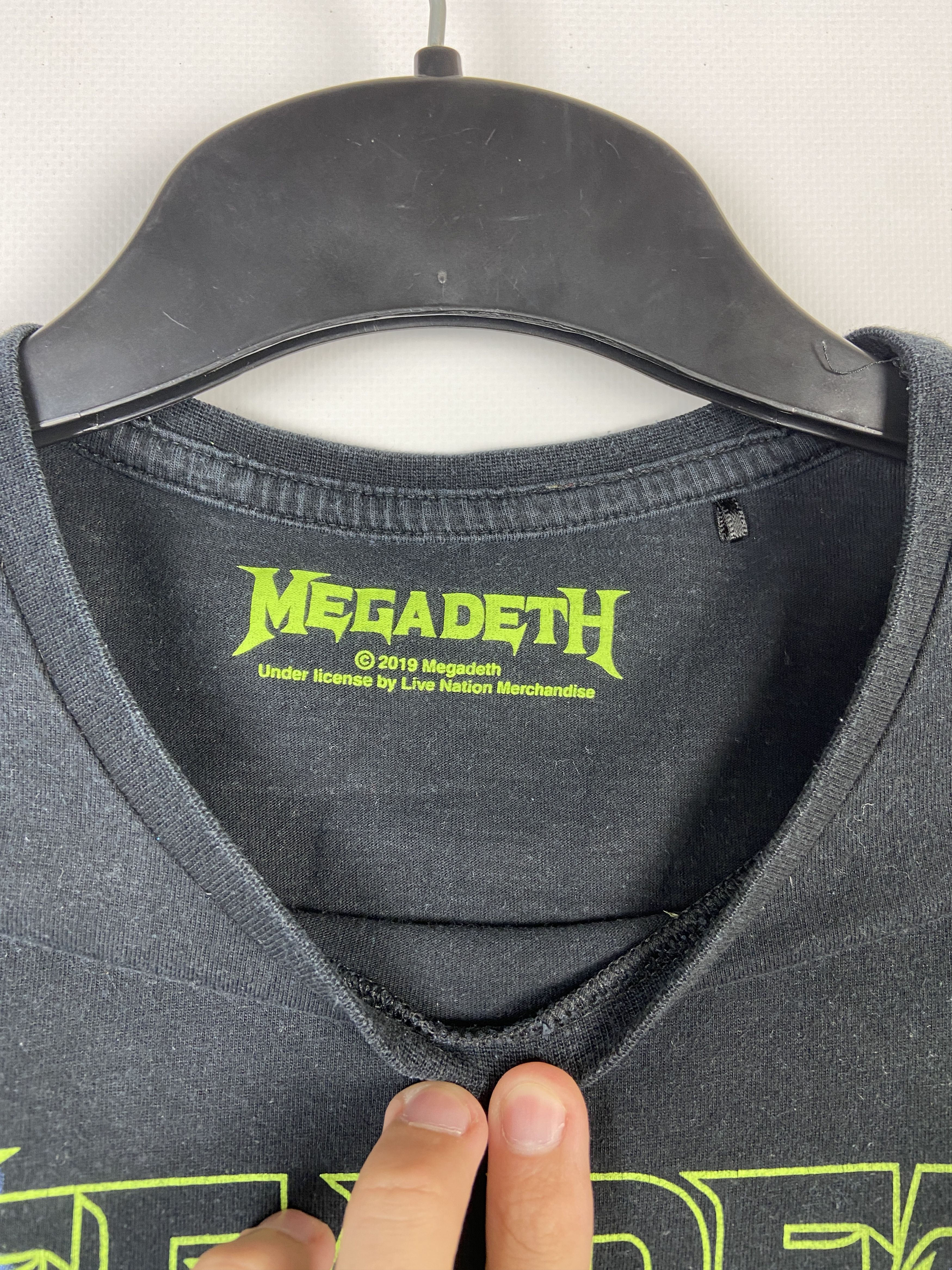 Band Tees × Megadeth × Vintage Vintage Megadeth Band T Shirt Size US S / EU 44-46 / 1 - 4 Thumbnail