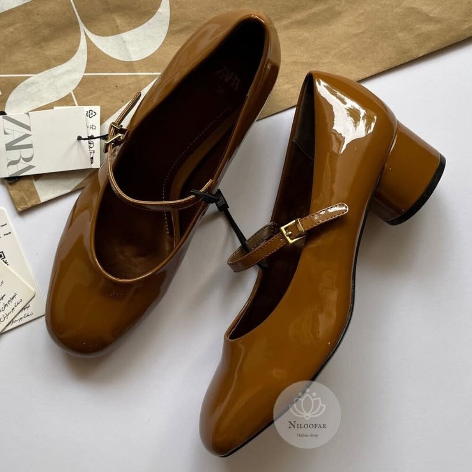 Zara Zara ochre Mary Jane heels. Size 8 & 9, NWT Size US 8 / IT 38 - 7 Thumbnail