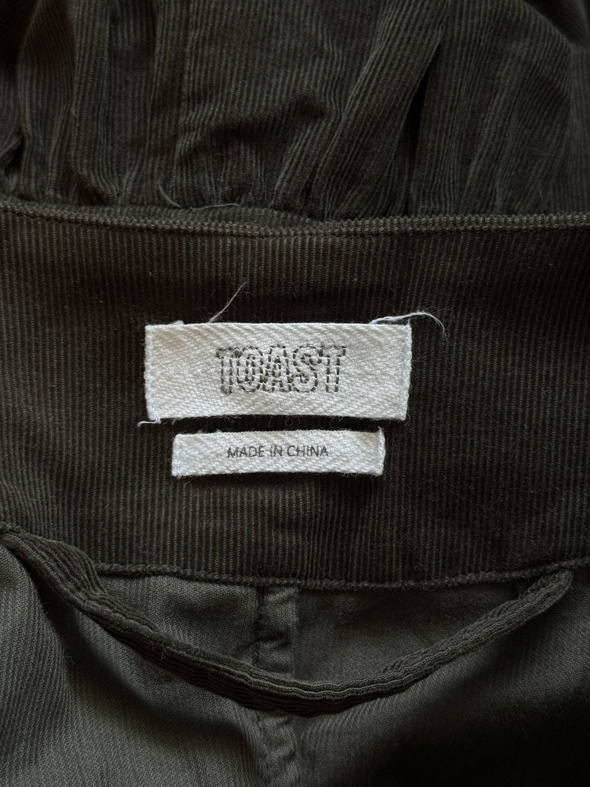 Hysteric Glamour Toast avant Garde corduroy khaki dress Size M / US 6-8 / IT 42-44 - 4 Thumbnail