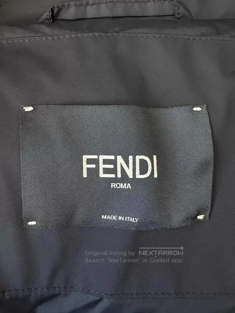 Fendi Fendi Black Removable Mink Fur Collar Karl Lagerfeld Diamo Size US L / EU 52-54 / 3 - 6 Thumbnail