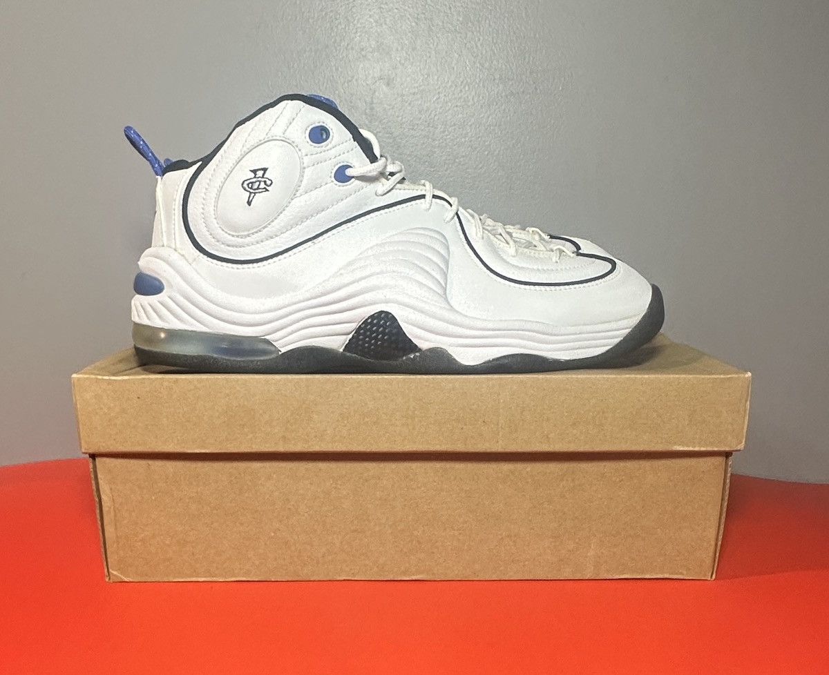 Nike Size 11 - Nike Air Penny 2 White Varsity Royal Size US 11 / EU 44 - 1 Thumbnail