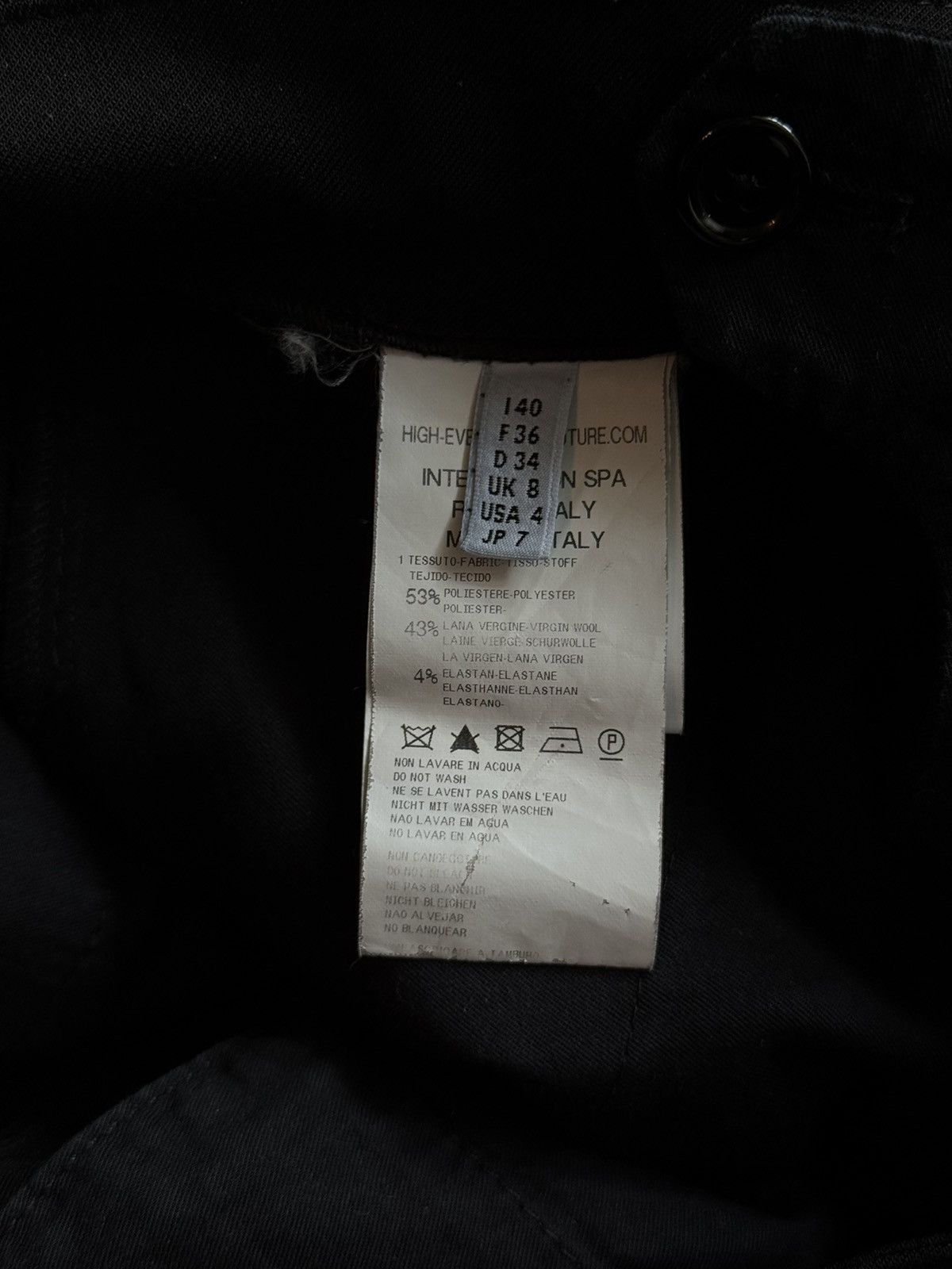 Hysteric Glamour High Use avant garde cargo Japanese LGB style pants Y2K Size 27" / US 4 / IT 40 - 7 Thumbnail