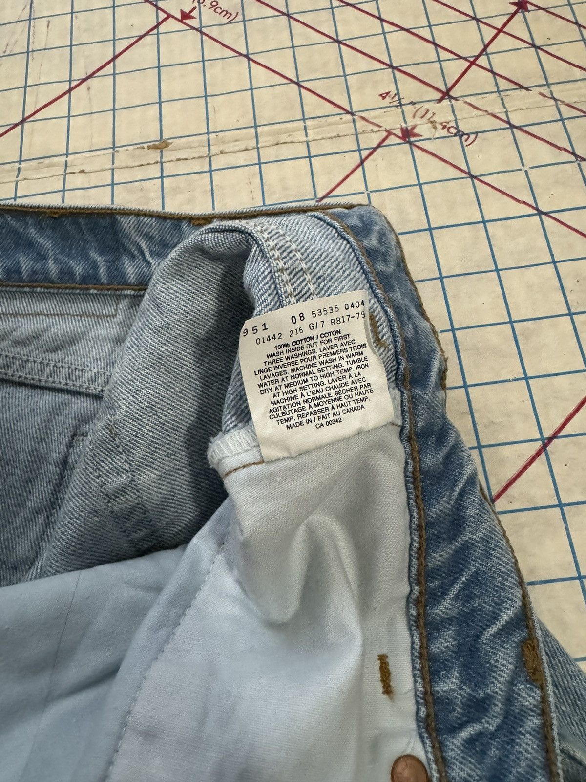 Levi's × Levi's Vintage Clothing × Vintage Vintage Levi’s 535 Euro Fit Jeans New With Tag Women’s Size 30" / US 8 / IT 44 - 13 Thumbnail