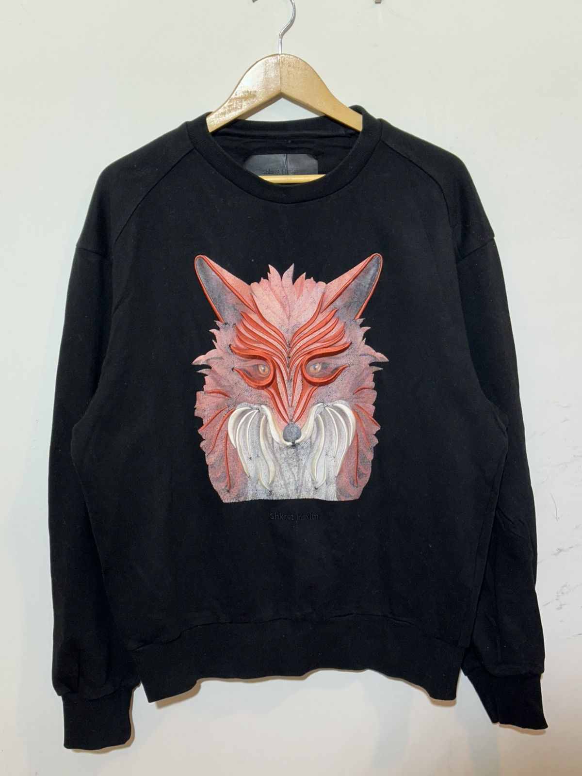 Juun.J Juun j Shkret Maxim Fox Graphic Sweatshirt Designer Crewneck Size US M / EU 48-50 / 2 - 1 Thumbnail
