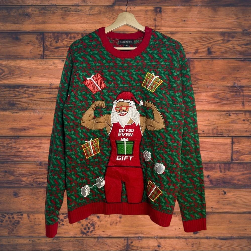 Other Blizzard Bay Buff Santa Christmas Sweater Medium Size US M / EU 48-50 / 2 - 1 Thumbnail