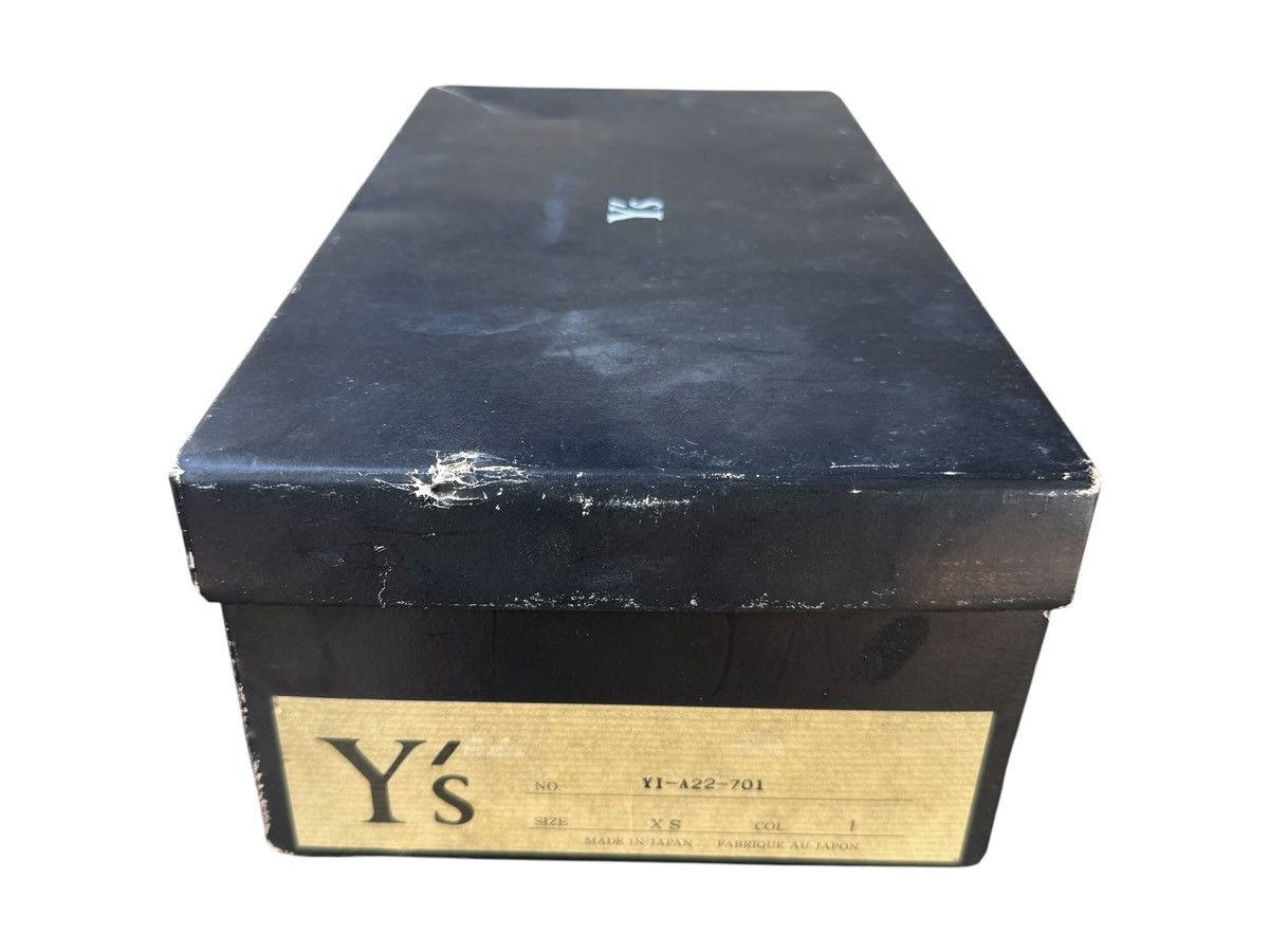 Japanese Brand × Y's × Yohji Yamamoto RARE Y'S BY YOHJI YAMAMOTO SOLE TUCK LOAFERS BLACK Size US 6.5 / IT 36.5 - 10 Thumbnail