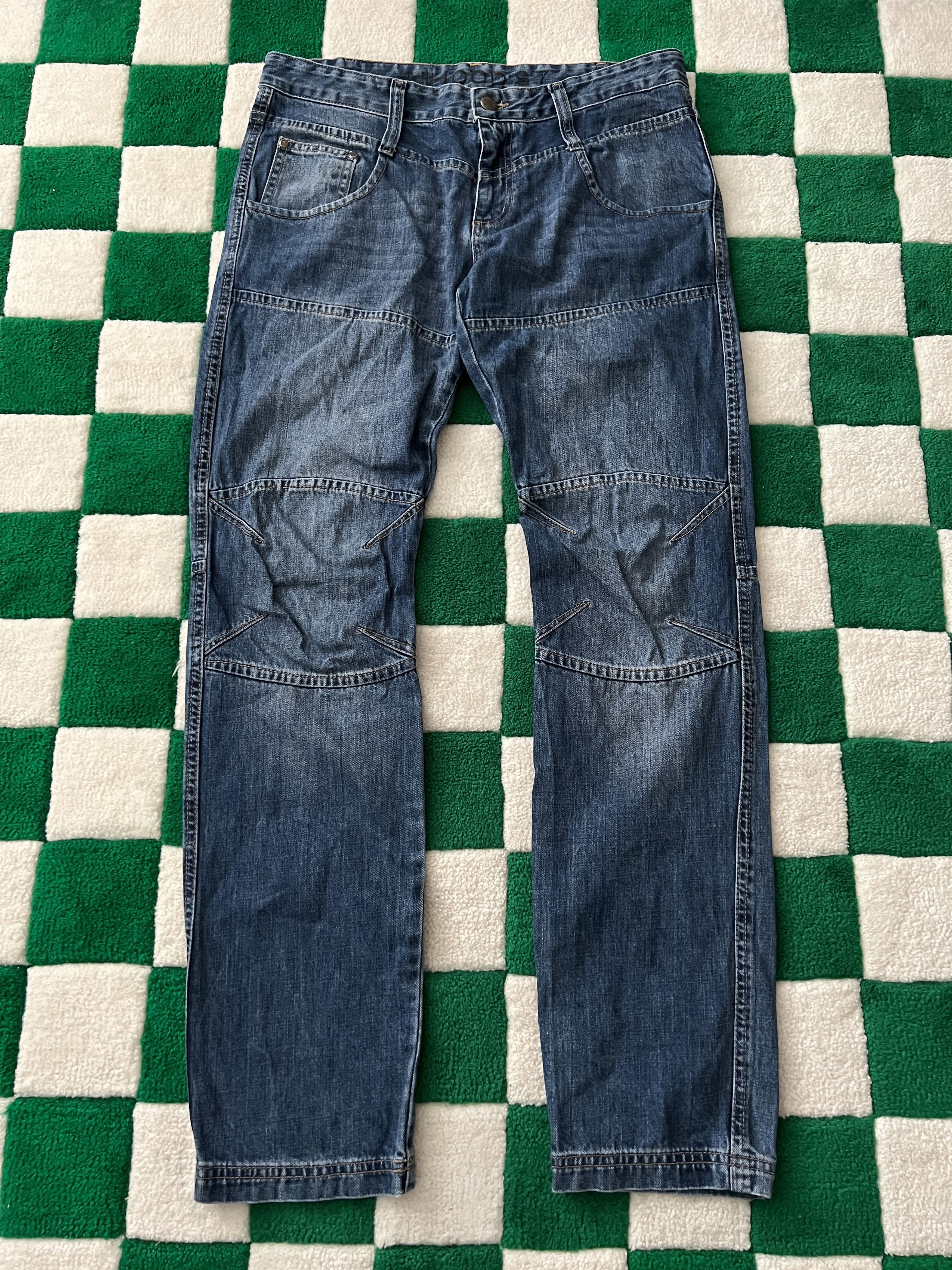 Japanese Brand Vintage Neighborhood True Denim Japanese Denim Jeans Size US 34 / EU 50 - 2 Thumbnail