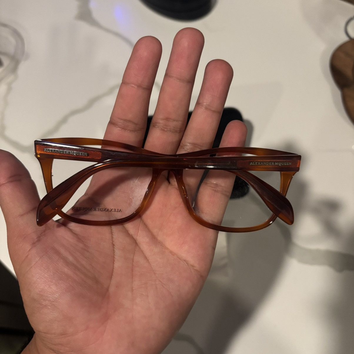 Alexander McQueen Alexander Mqueen Eye Glasses Size ONE SIZE - 2 Thumbnail