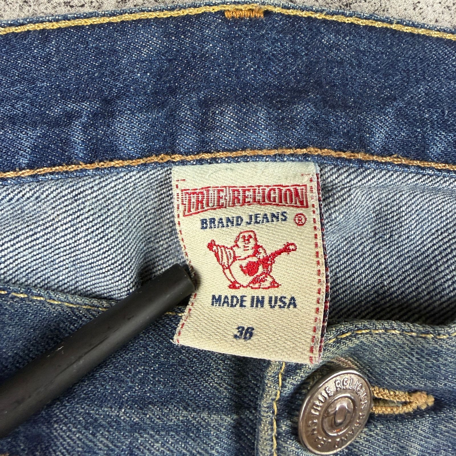 True Religion True Religion Jeans 38x30 Blue Jeans Fashion for the senses Size US 38 / EU 54 - 3 Thumbnail