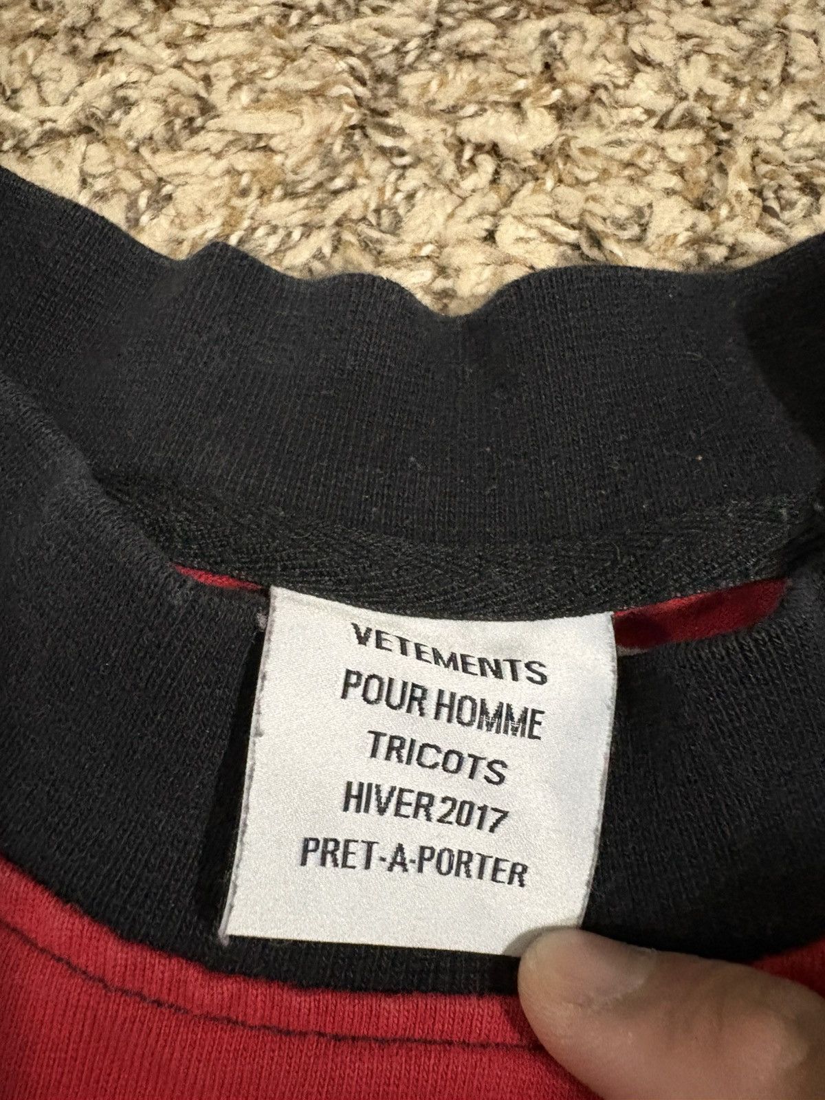 Vetements Vetements time is money long sleeve size XS Size US XS / EU 42 / 0 - 4 Thumbnail