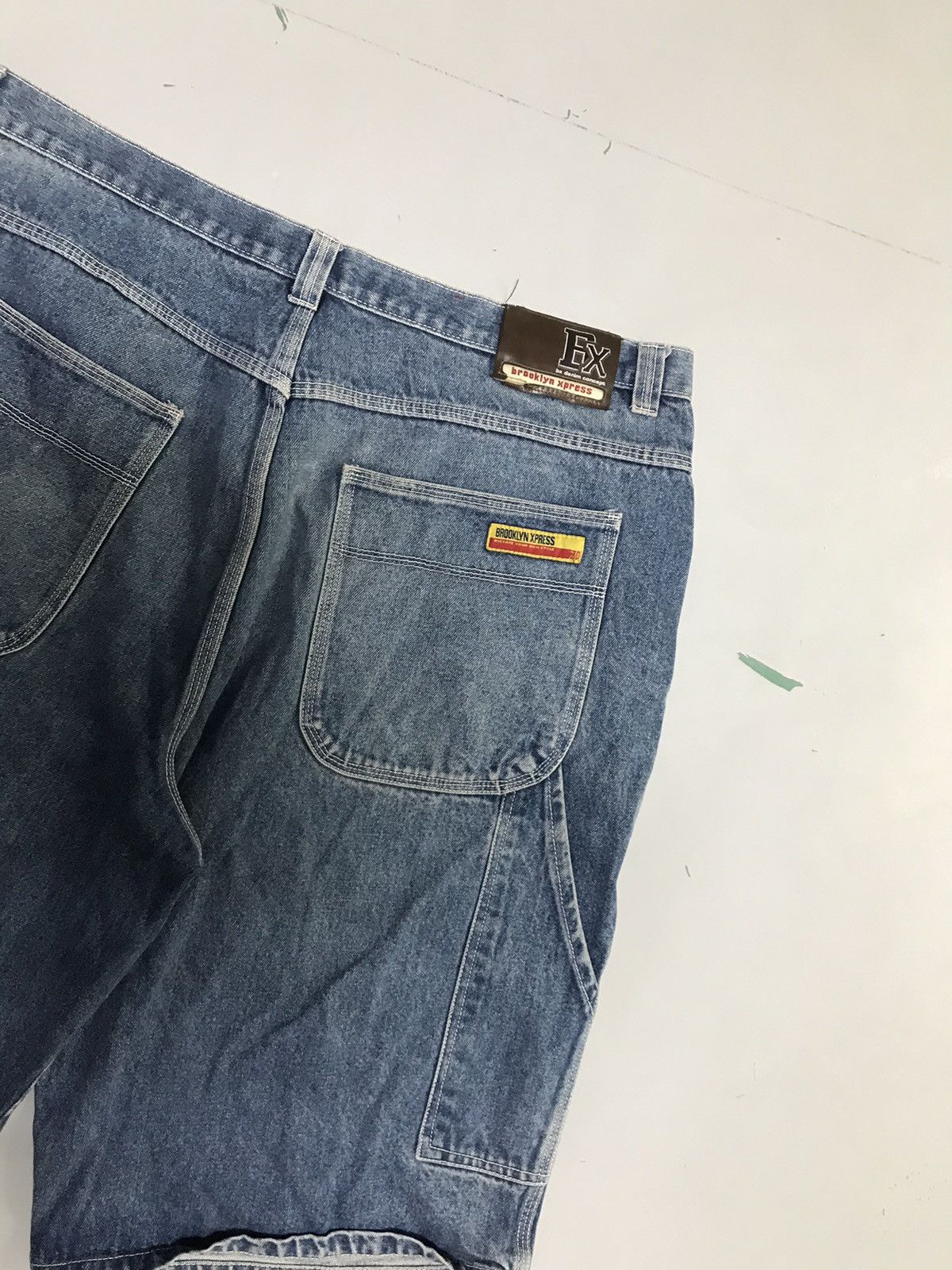 Brooklyn Xpress Vintage Brooklyn Xpress carpenter jort Size US 42 / EU 58 - 9 Thumbnail
