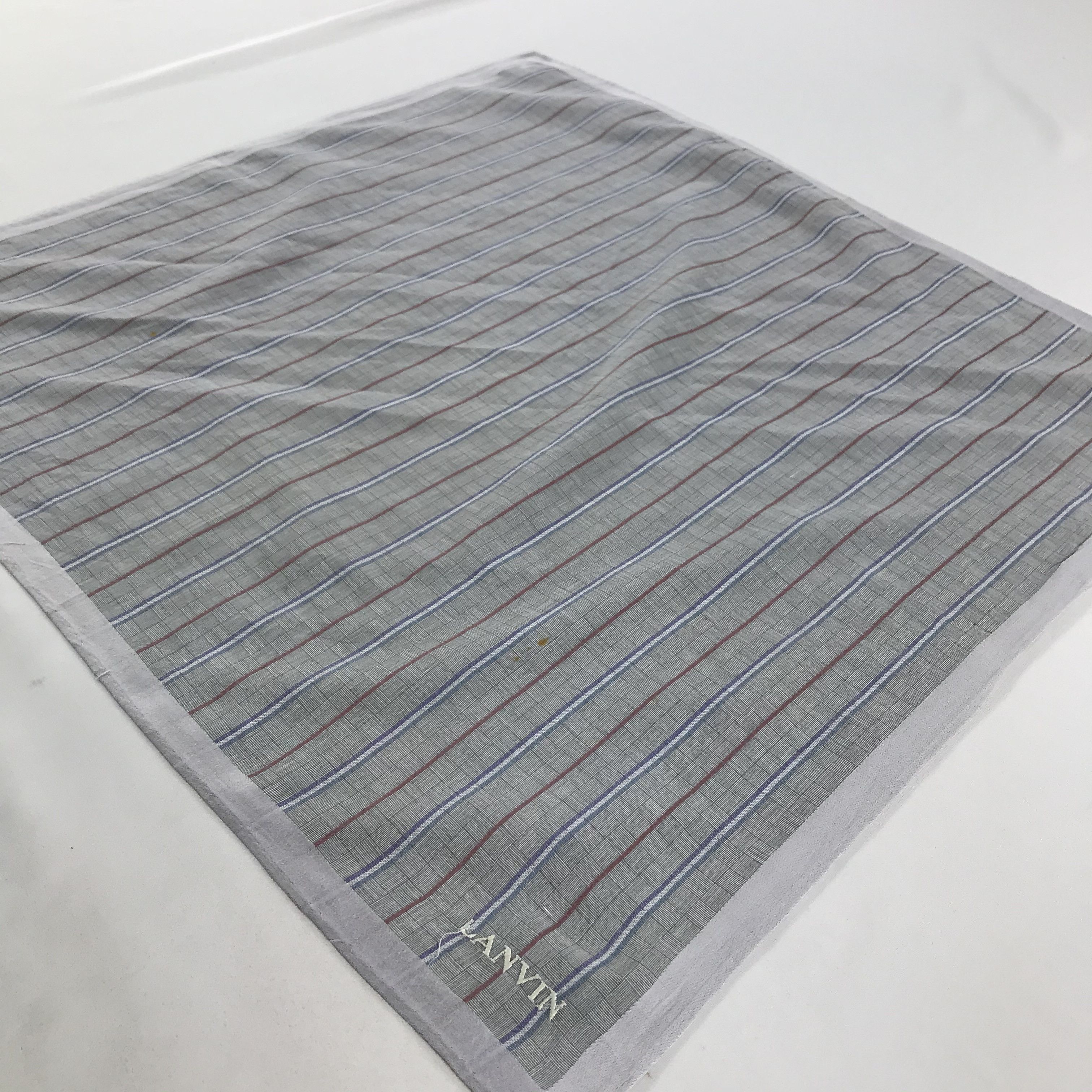 Lanvin × Vintage Lanvin Bandana / Handkerchief / Neckerchief - S1246 Size ONE SIZE - 2 Thumbnail