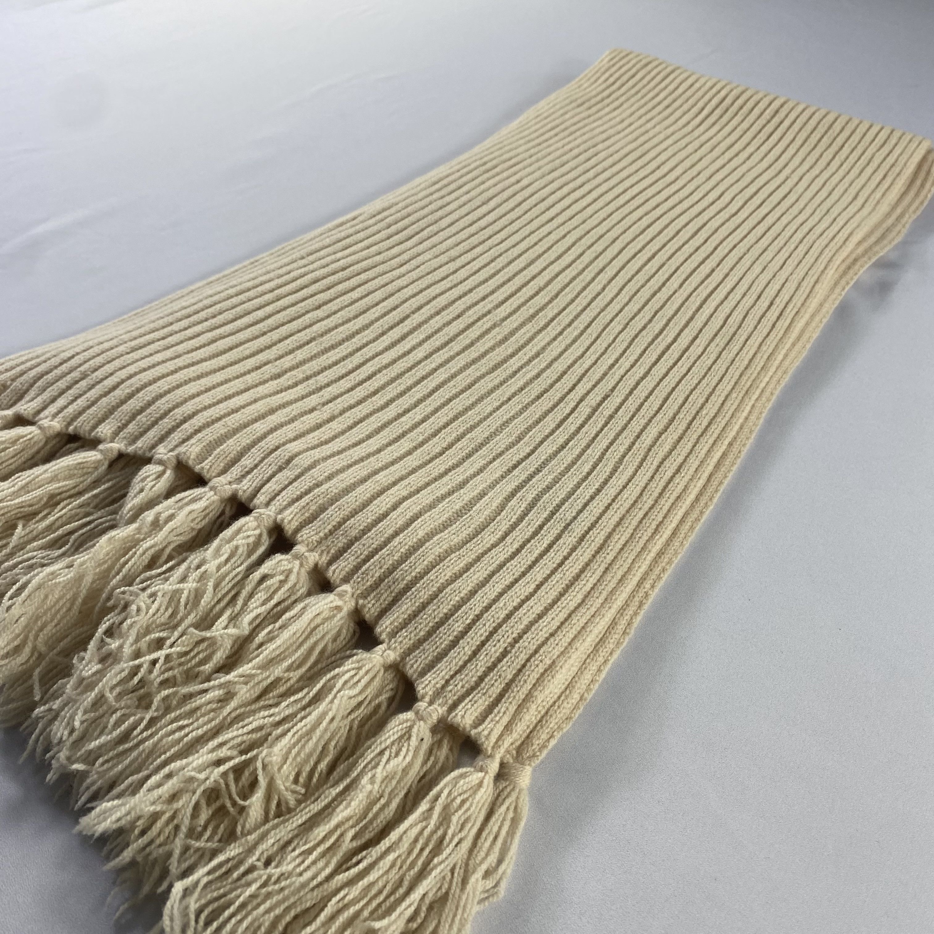A.P.C. A.P.C. Knit Scarf Neck Wrap Wool Muffler Size ONE SIZE - 3 Thumbnail