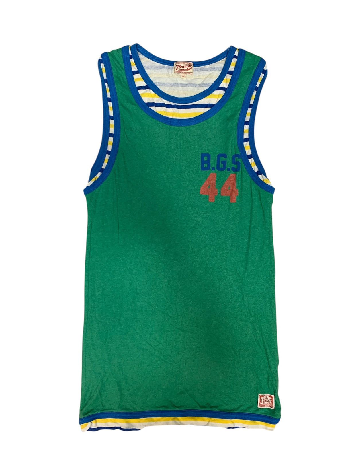 Vintage TANKTOP 7 BRIDGE GARMENTS JAPANASE Size US M / EU 48-50 / 2 - 1 Thumbnail