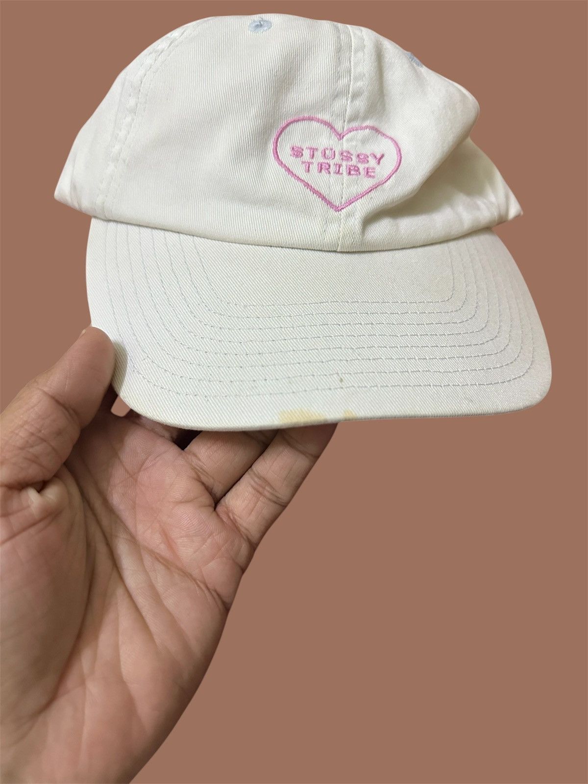 Rick Owens Crazy Rare Stussy Tribe Love Hats 6 Panel Cap Low Pro Skate Size ONE SIZE - 12 Thumbnail