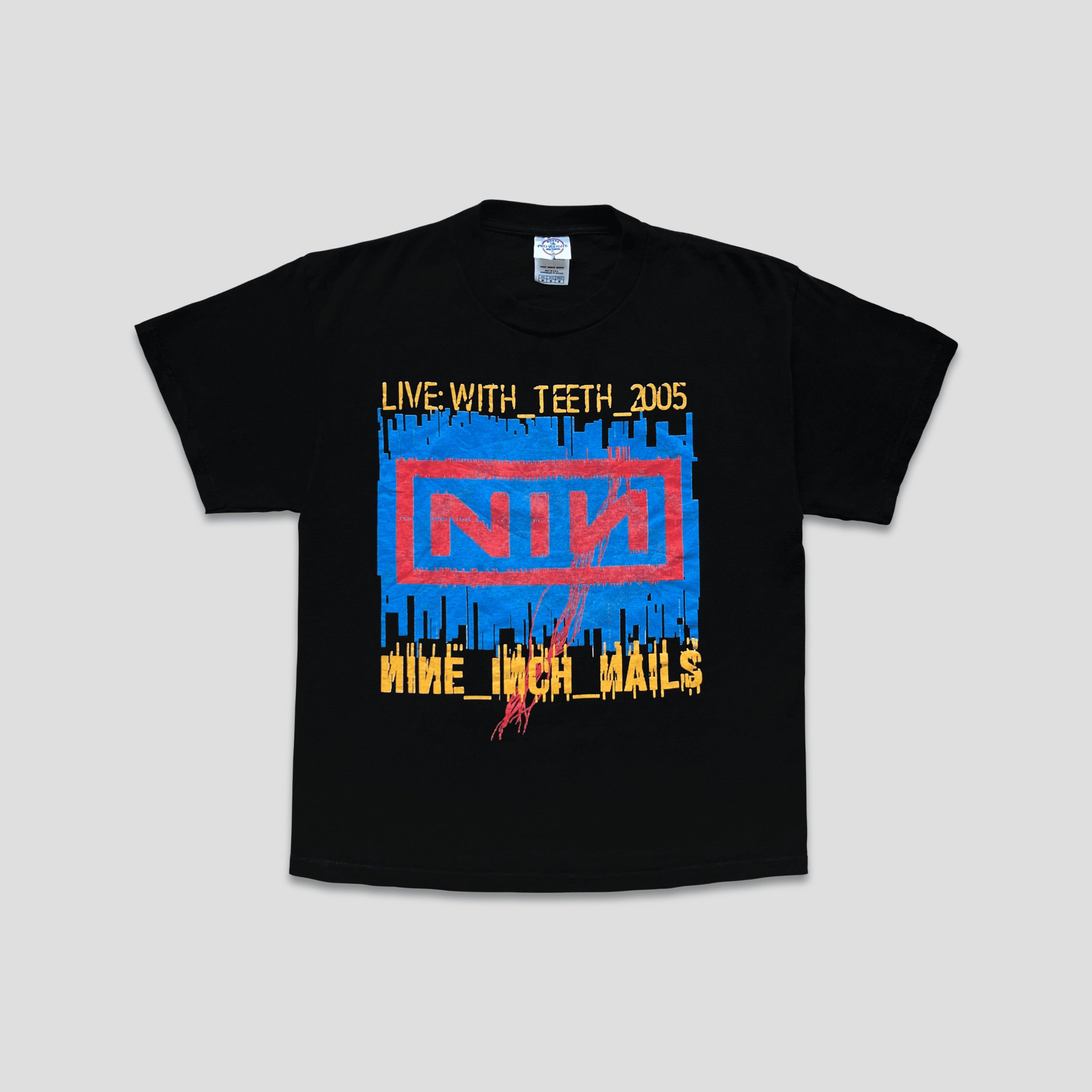 Band Tees × Vintage Vintage Nine Inch Nails Shirt NIN Live With