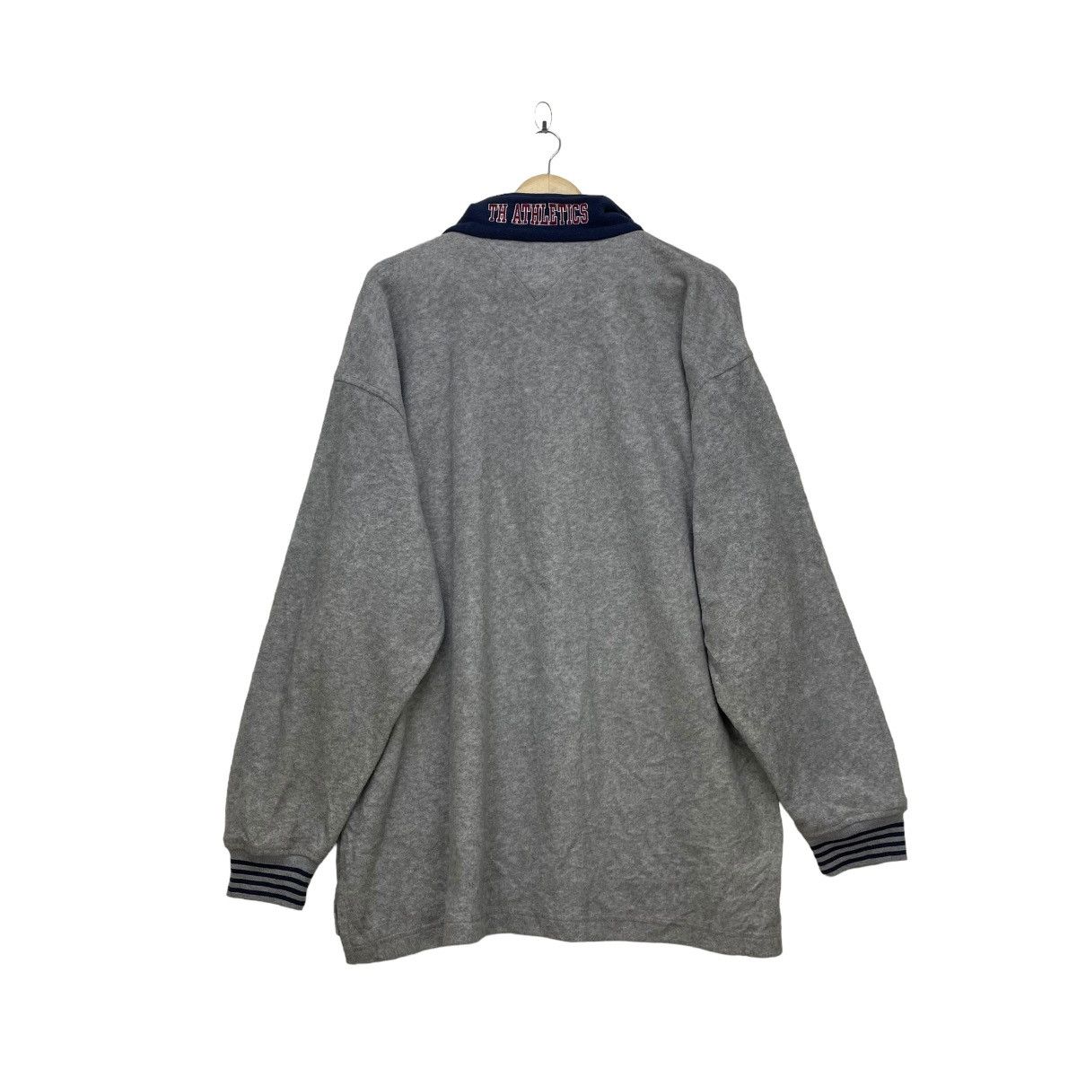 Tommy Hilfiger 💥Vintage Tommy Hilfiger Athletics Pullover Jacke Size US M / EU 48-50 / 2 - 2 Thumbnail