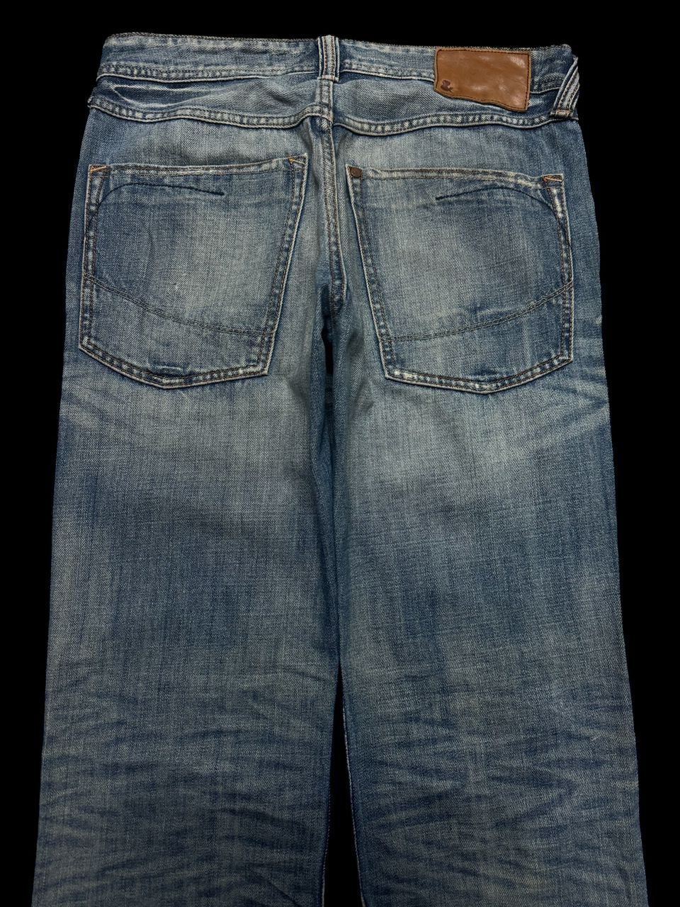 Designer TWIST LEG Insane Bragg Mudwash Faded Distressing Sick Jean Size US 31 - 15 Thumbnail