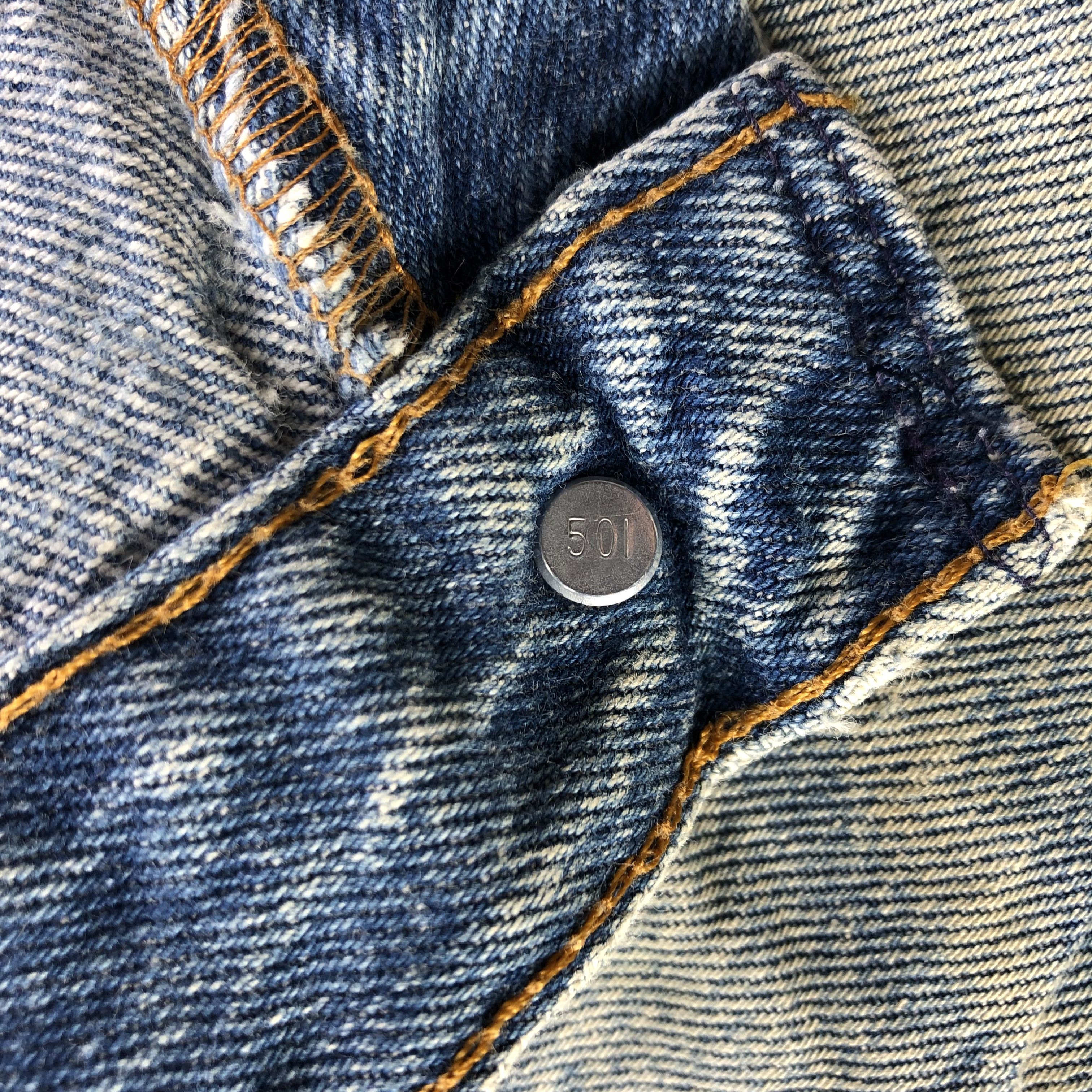 Levi's Vintage 90s Levis 501 Jeans-J3641 Size US 33 - 9 Thumbnail