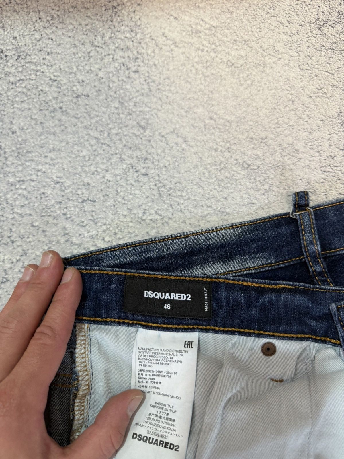 Dsquared2 Dsquared2 Skater Jeans Men’s Size 46 Distressed Denim taly Size US 30 / EU 46 - 12 Thumbnail