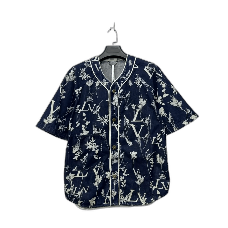 Louis Vuitton Louis Vuitton Short Sleeve Denim Shirt -2505 Size US XL / EU 56 / 4 - 1 Thumbnail