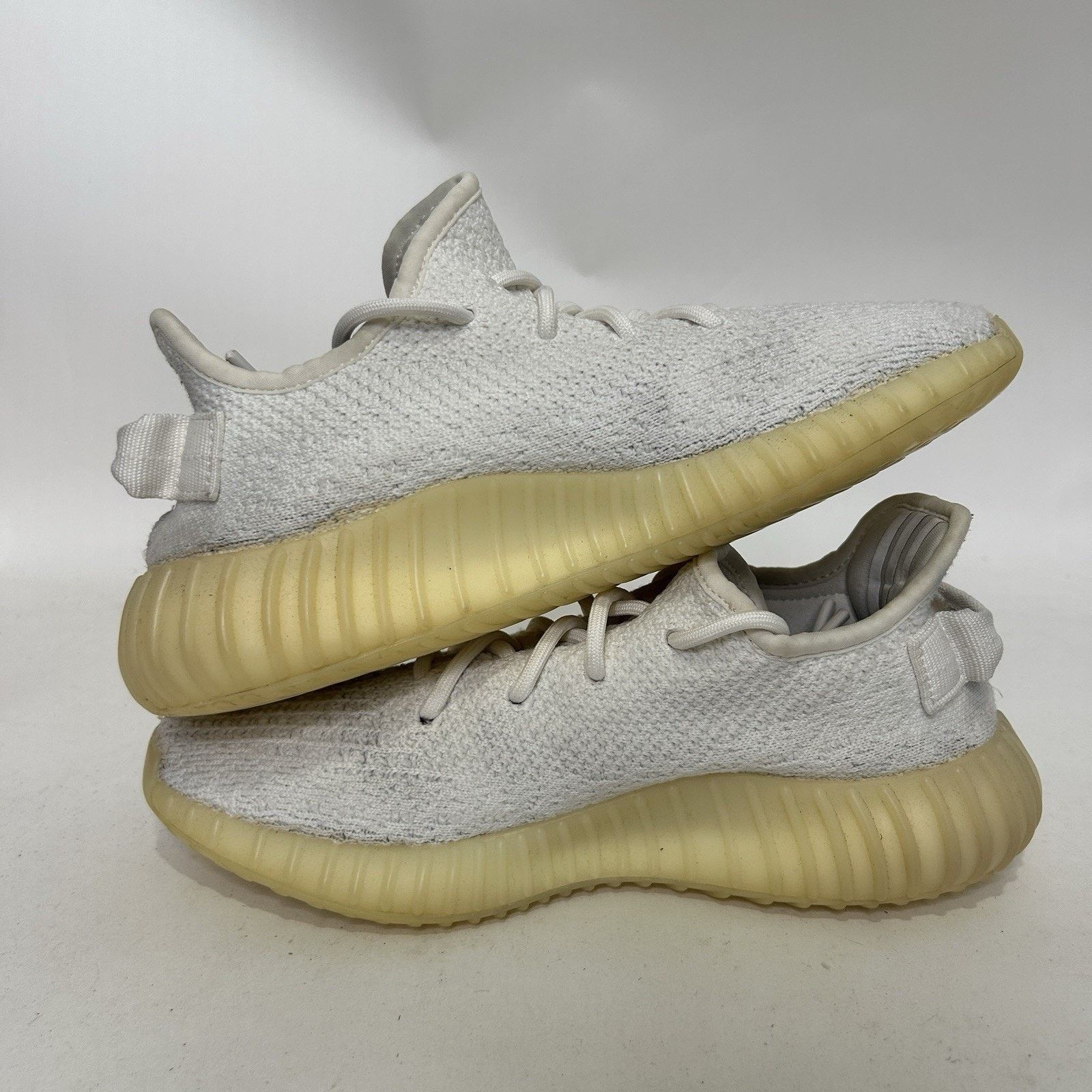 Adidas Adidas Yeezy Boost 350 V2 “Cream White/Triple White/Grey” Size US 7 / IT 37 - 3 Thumbnail