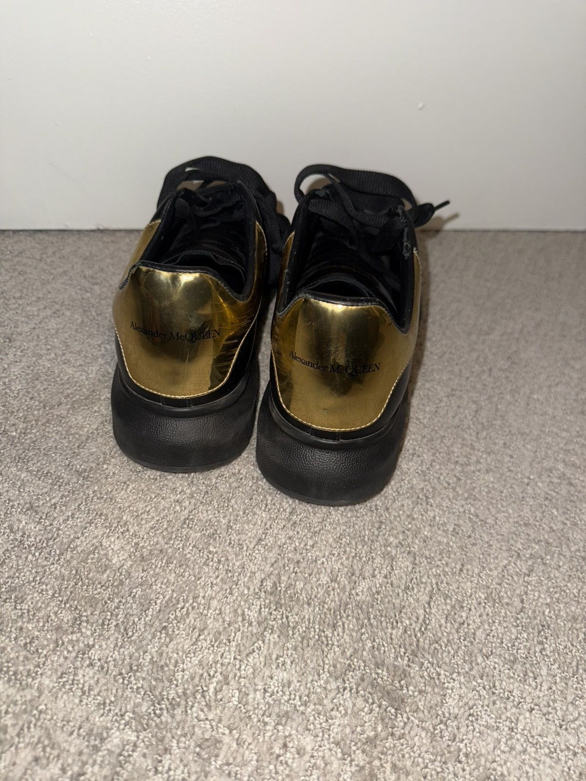 Alexander McQueen Black Alexander McQueens Size US 11 / EU 44 - 2 Thumbnail