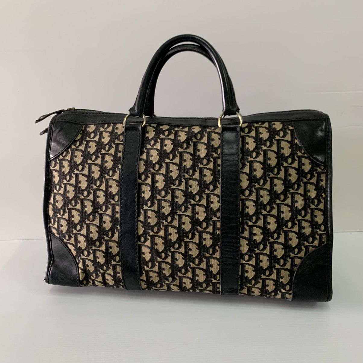 Christian Dior Monsieur Christian Dior Vintage Monogram Boston Bag Size ONE SIZE - 2 Thumbnail
