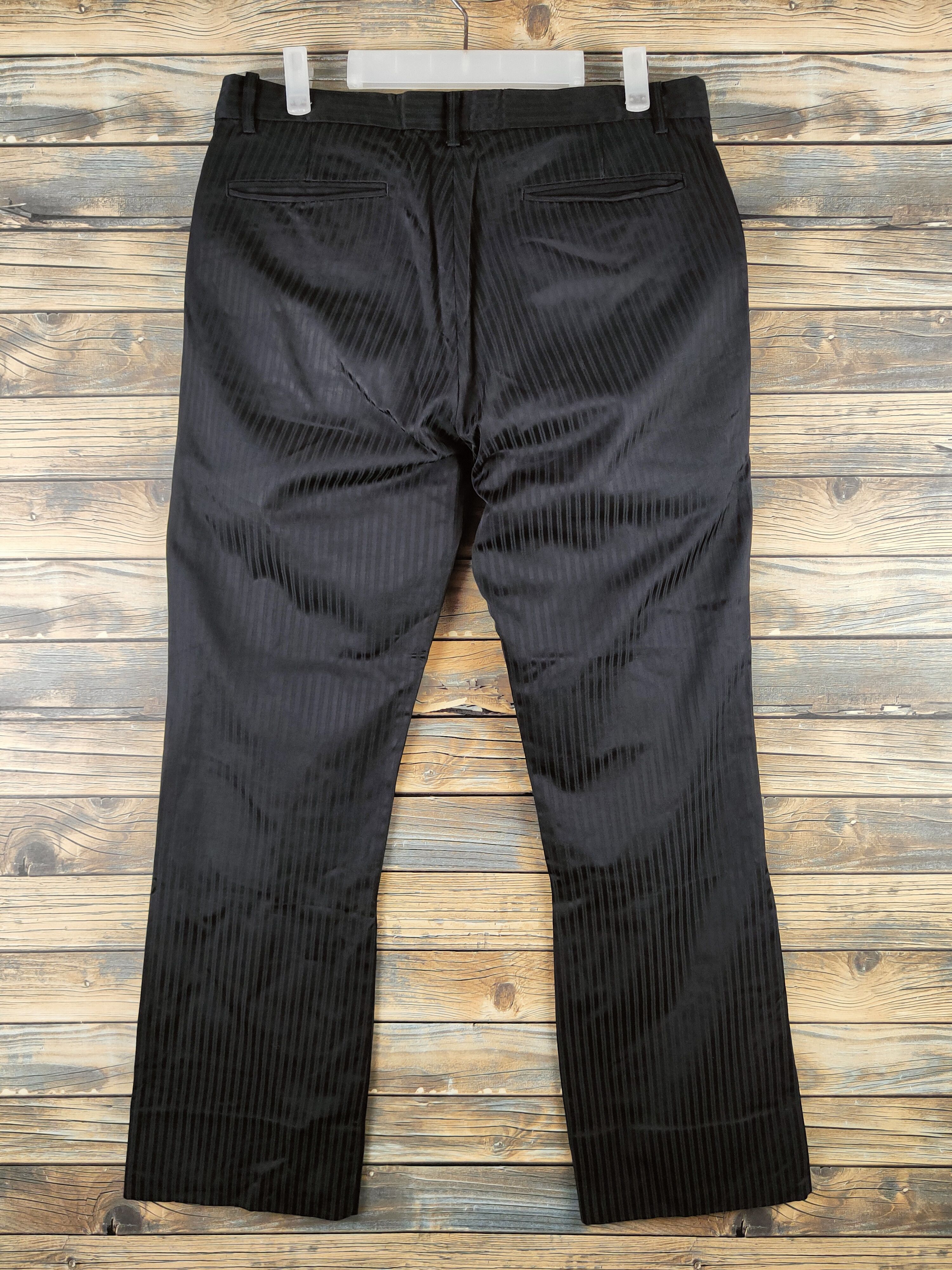 Katharine Hamnett London DL Katharine Hamnett London Black Casual Pants #46-709 Size 32" / US 10 / IT 46 - 7 Thumbnail