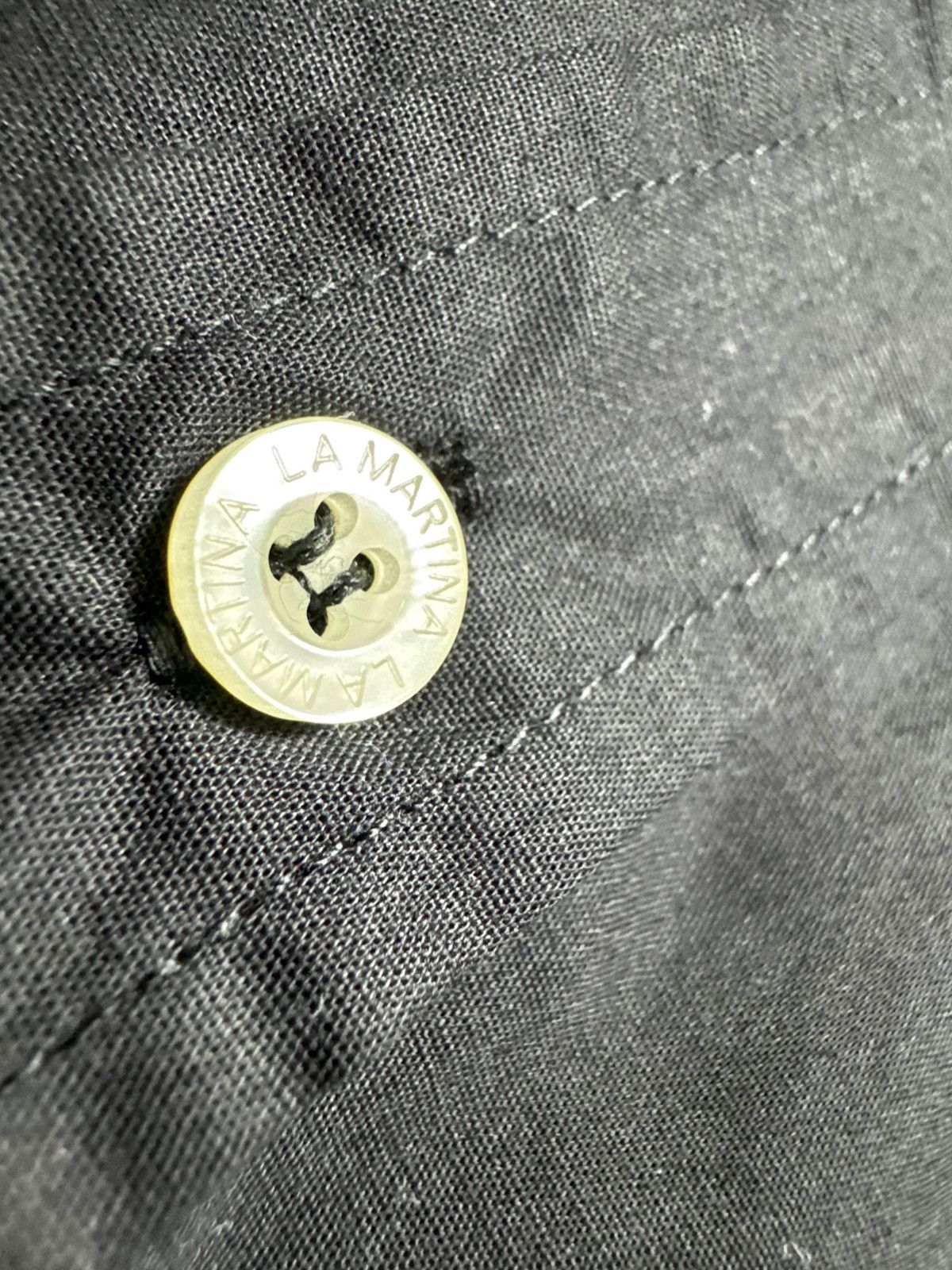 La Martina La Martina Argentina Maserati #3 Button Up Shirt Black Size US XL / EU 56 / 4 - 5 Thumbnail