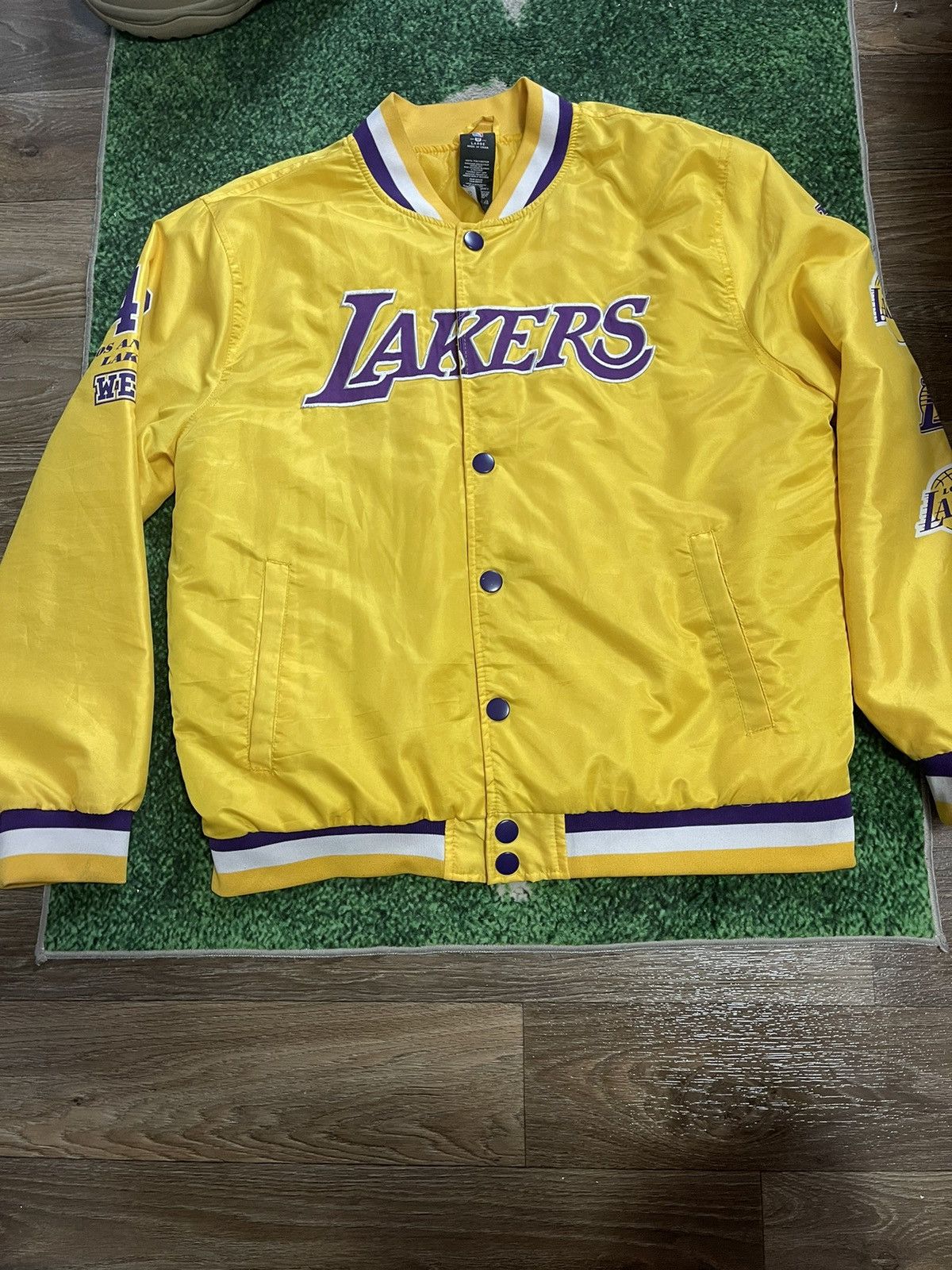 NBA LA Lakers Varsity Jacket Size US L / EU 52-54 / 3 - 1 Thumbnail